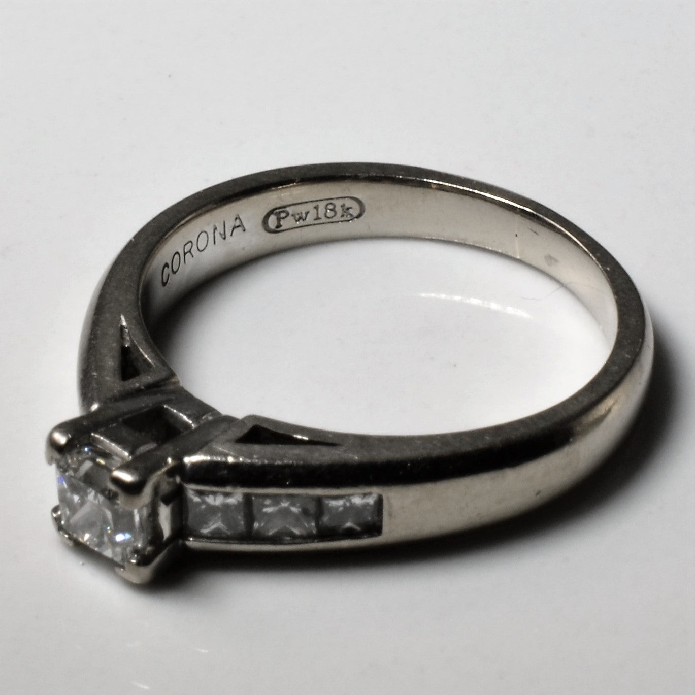 Princess Diamond Engagement Ring | 0.71ctw | SZ 5.5 |