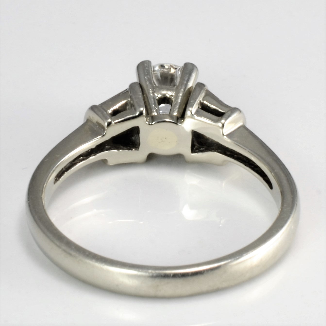 Tapered Diamond Engagement Ring | 0.52 ctw, SZ 6.25 |