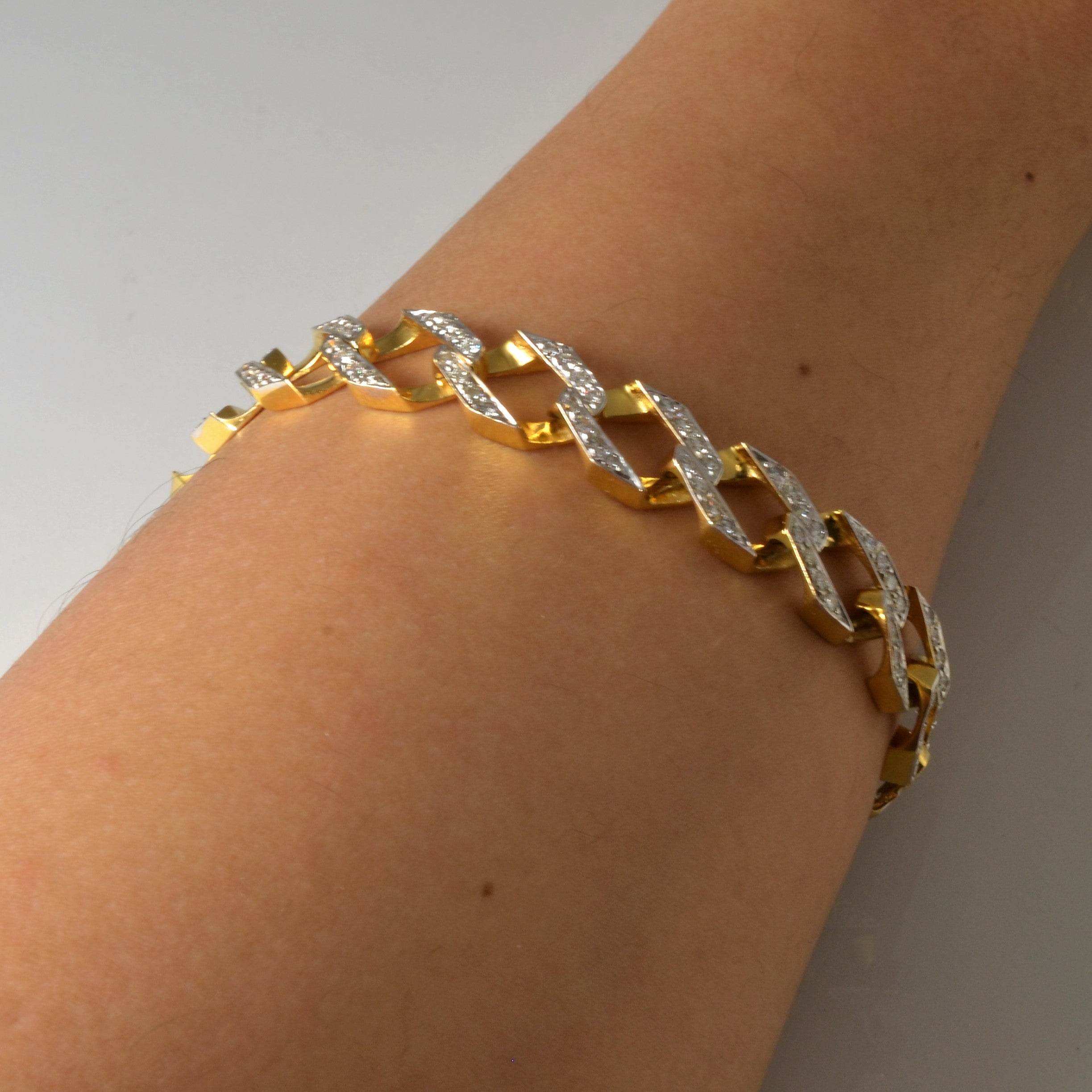 Diamond Cuban Link Bracelet | 2.70ctw | 8" |