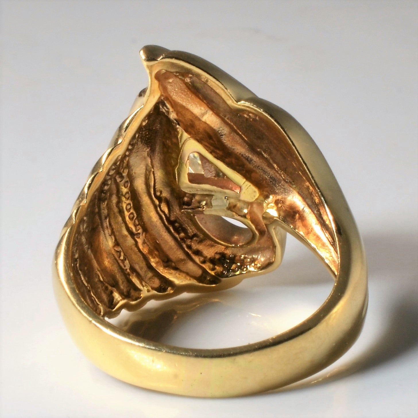 Pear Cut Diamond Cocktail Ring | 0.75ctw | SZ 7.75 |