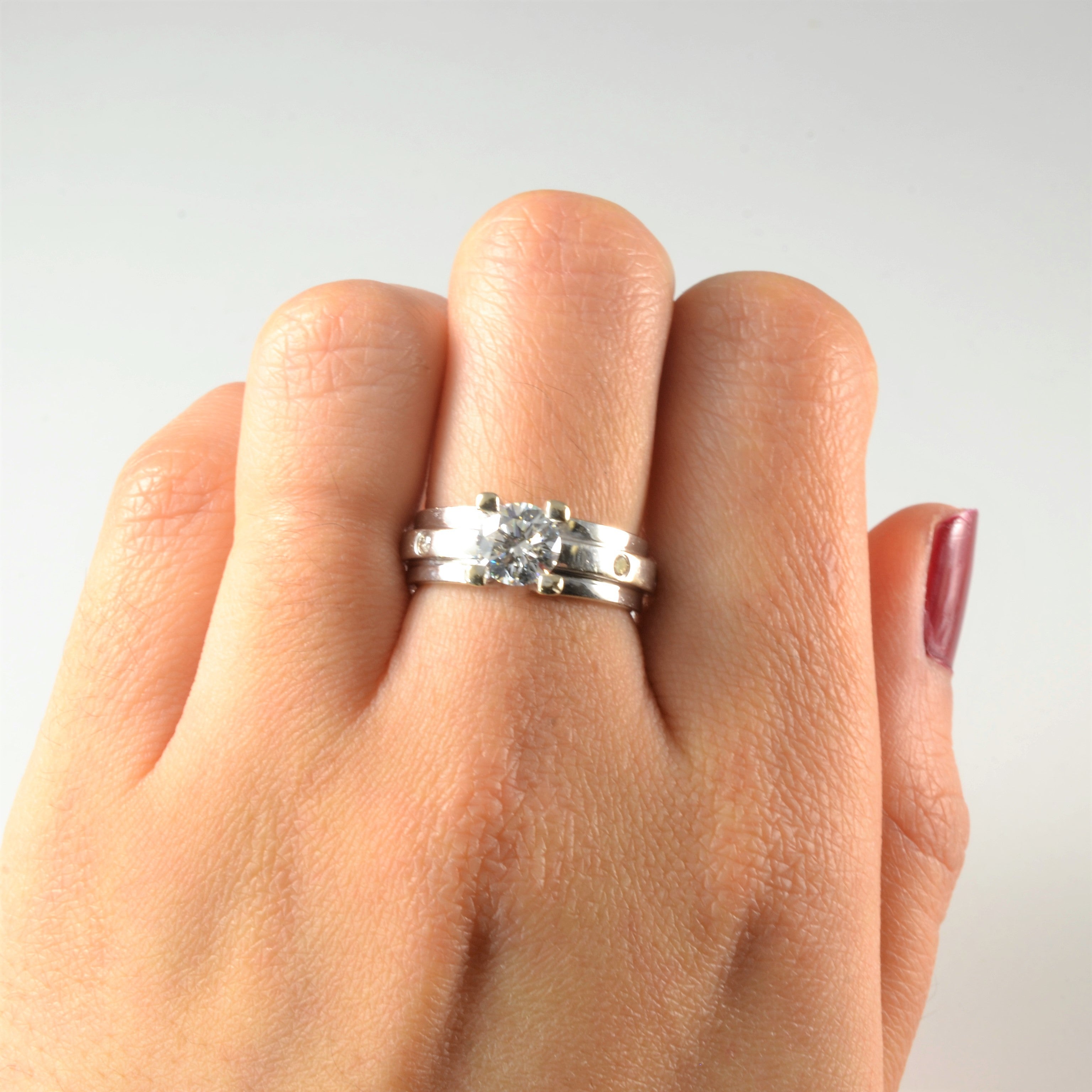 Bague de fiançailles Piaget Bold Band | 1,10 ct | Taille 6 |