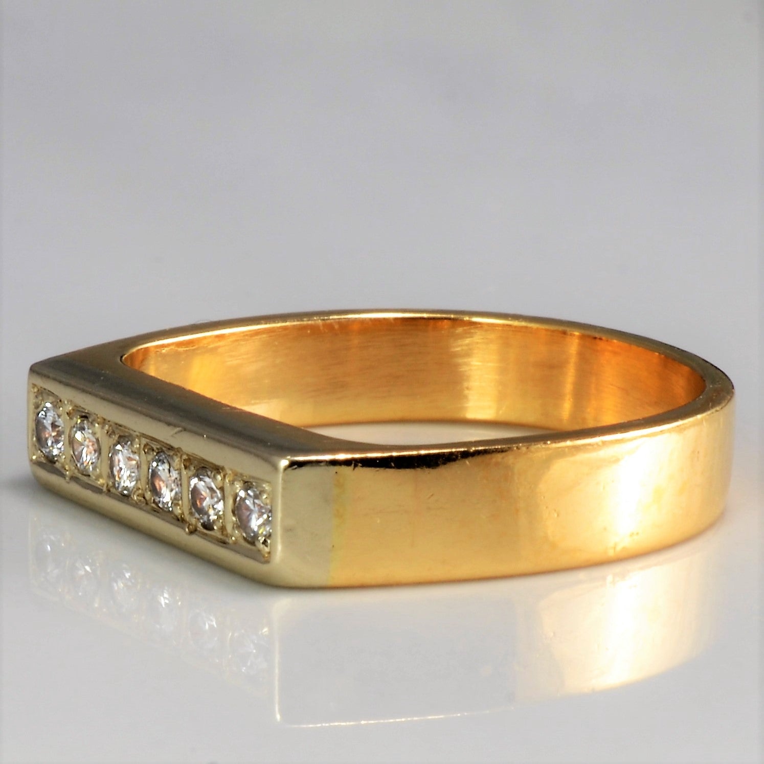 Diamond Wedding Band | 0.13 ctw, SZ 6.75 |