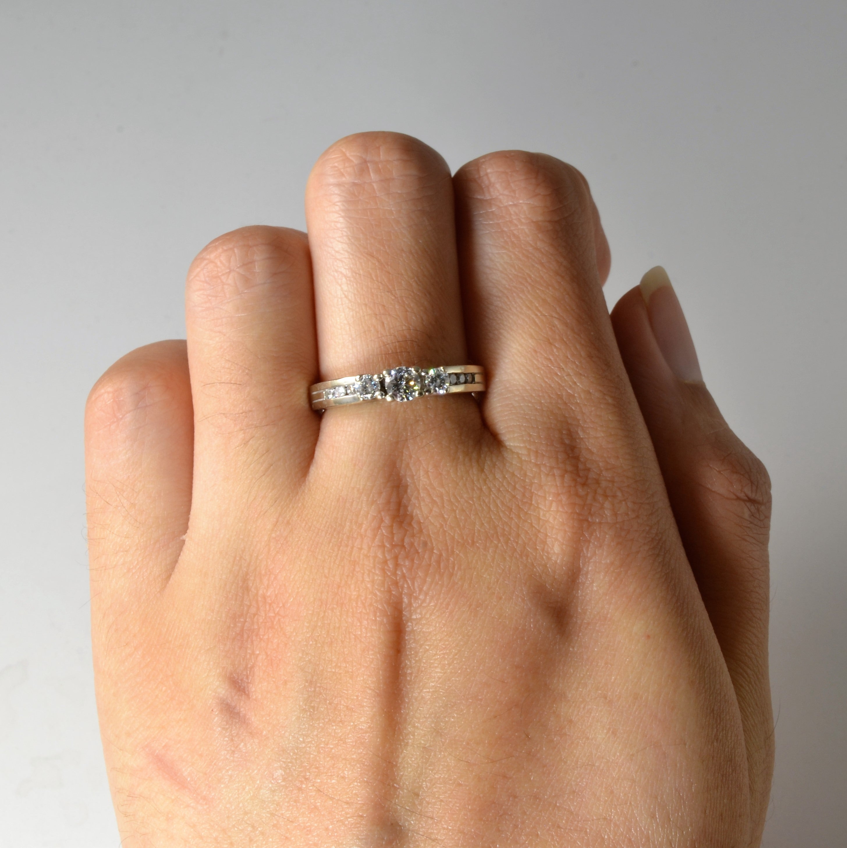 Three Stone Diamond Ring | 0.47ctw | SZ 7 |