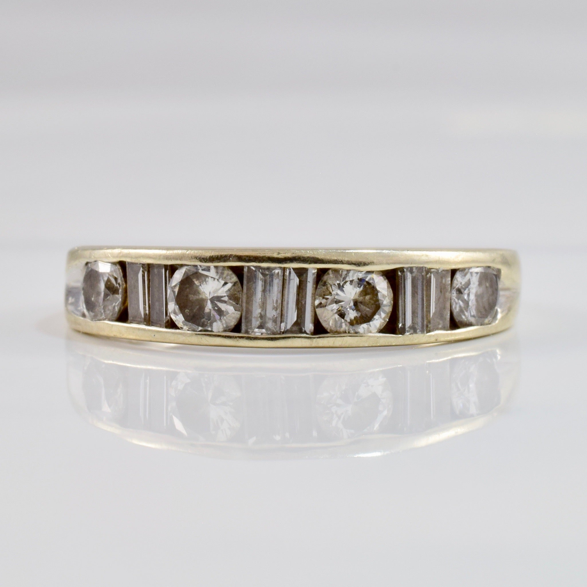 Channel Set Diamond Band | 0.82 ctw SZ 8.25 |
