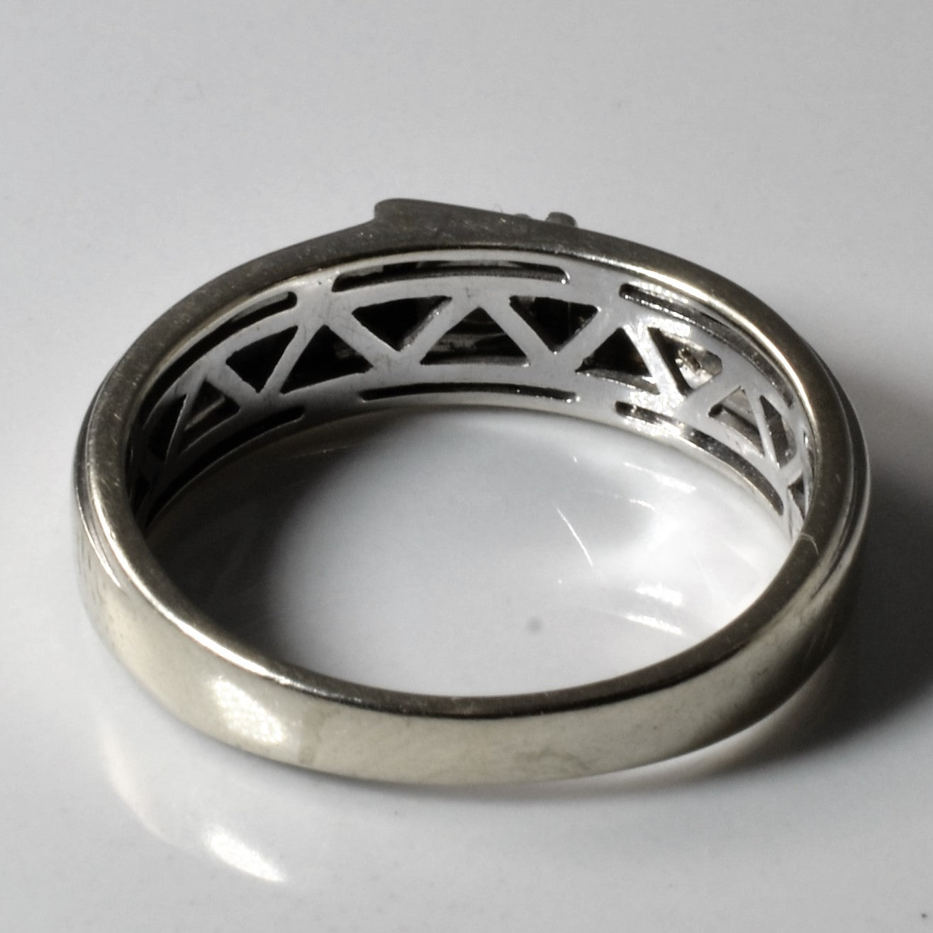 Solitaire Diamond Band | 0.15ct | SZ 9.25 |