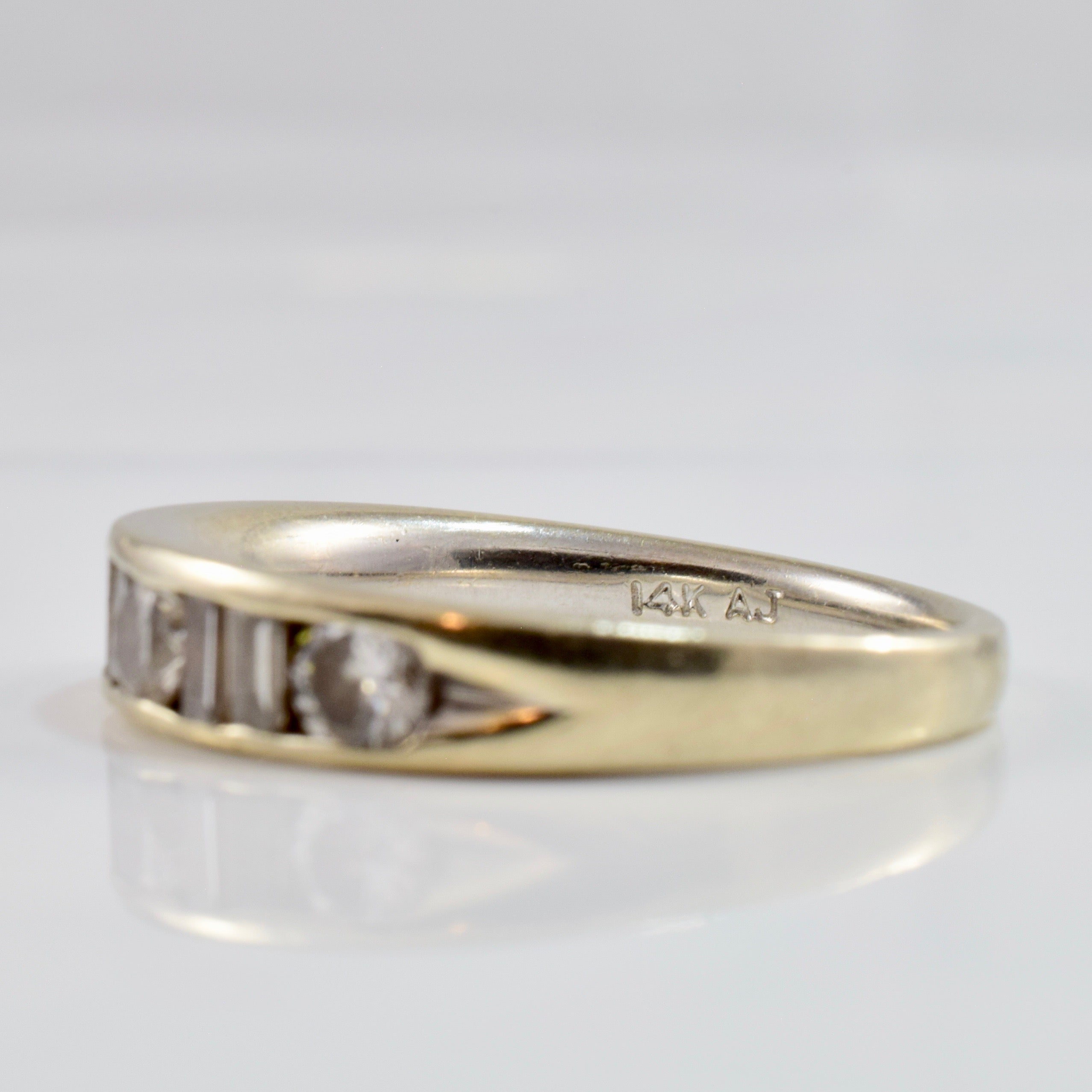 Channel Set Diamond Band | 0.82 ctw SZ 8.25 |