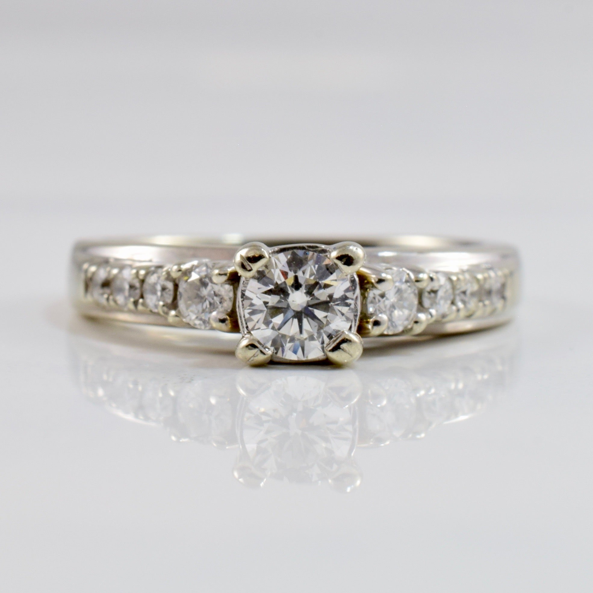 Diamond Engagement Ring | 0.46 ctw SZ 4.25 |