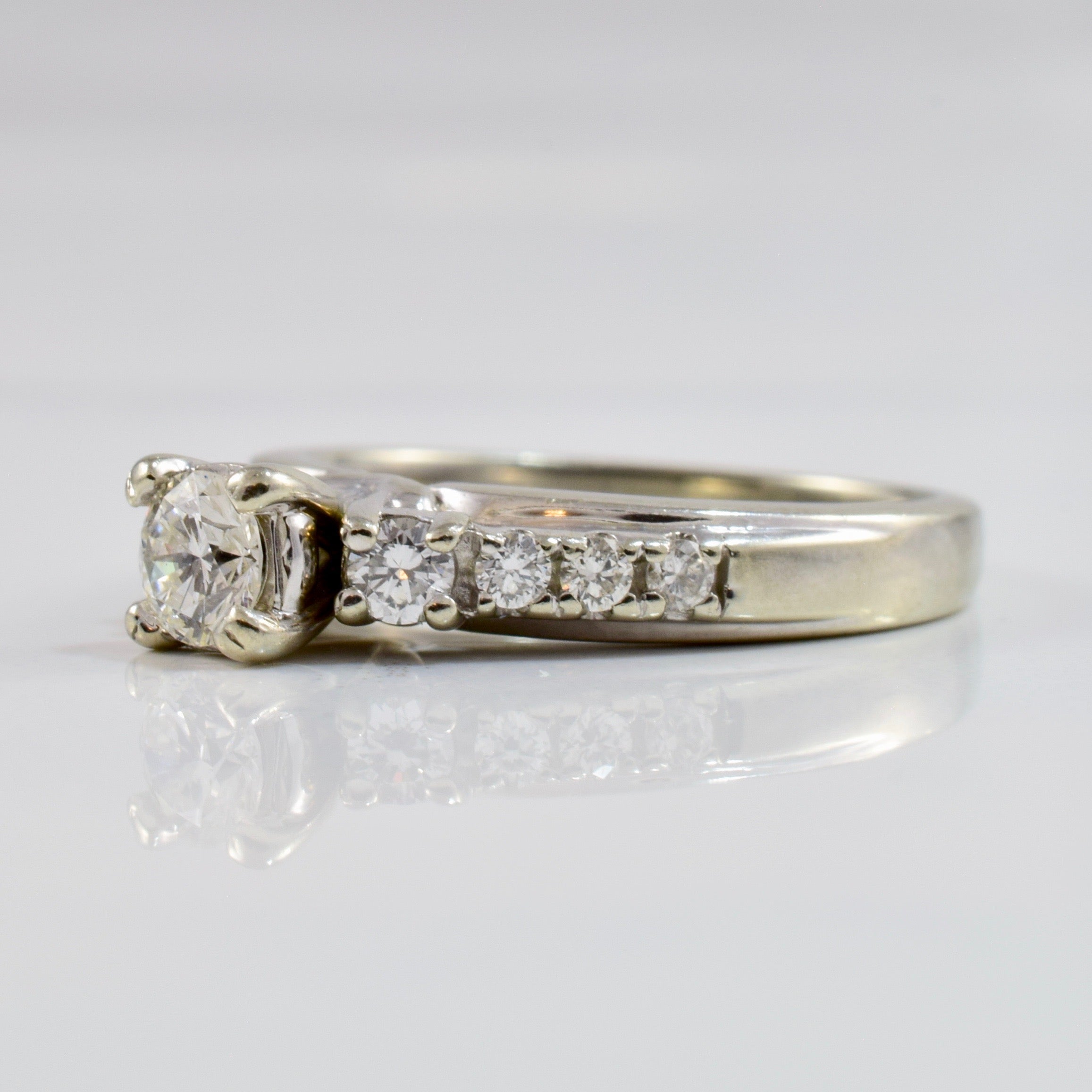 Diamond Engagement Ring | 0.46 ctw SZ 4.25 |