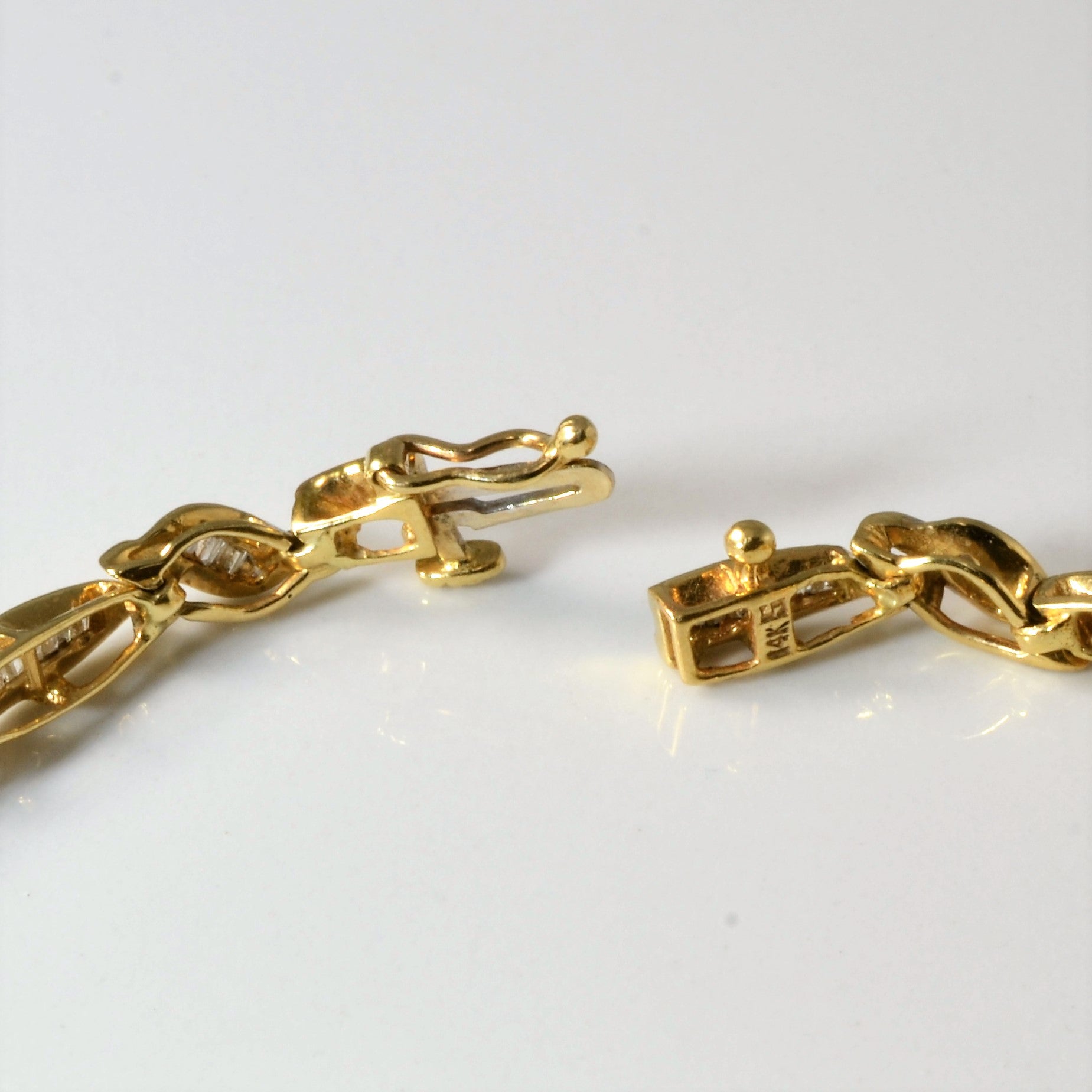 Baguette Diamond Tennis Bracelet | 1.20 ctw | 7" |