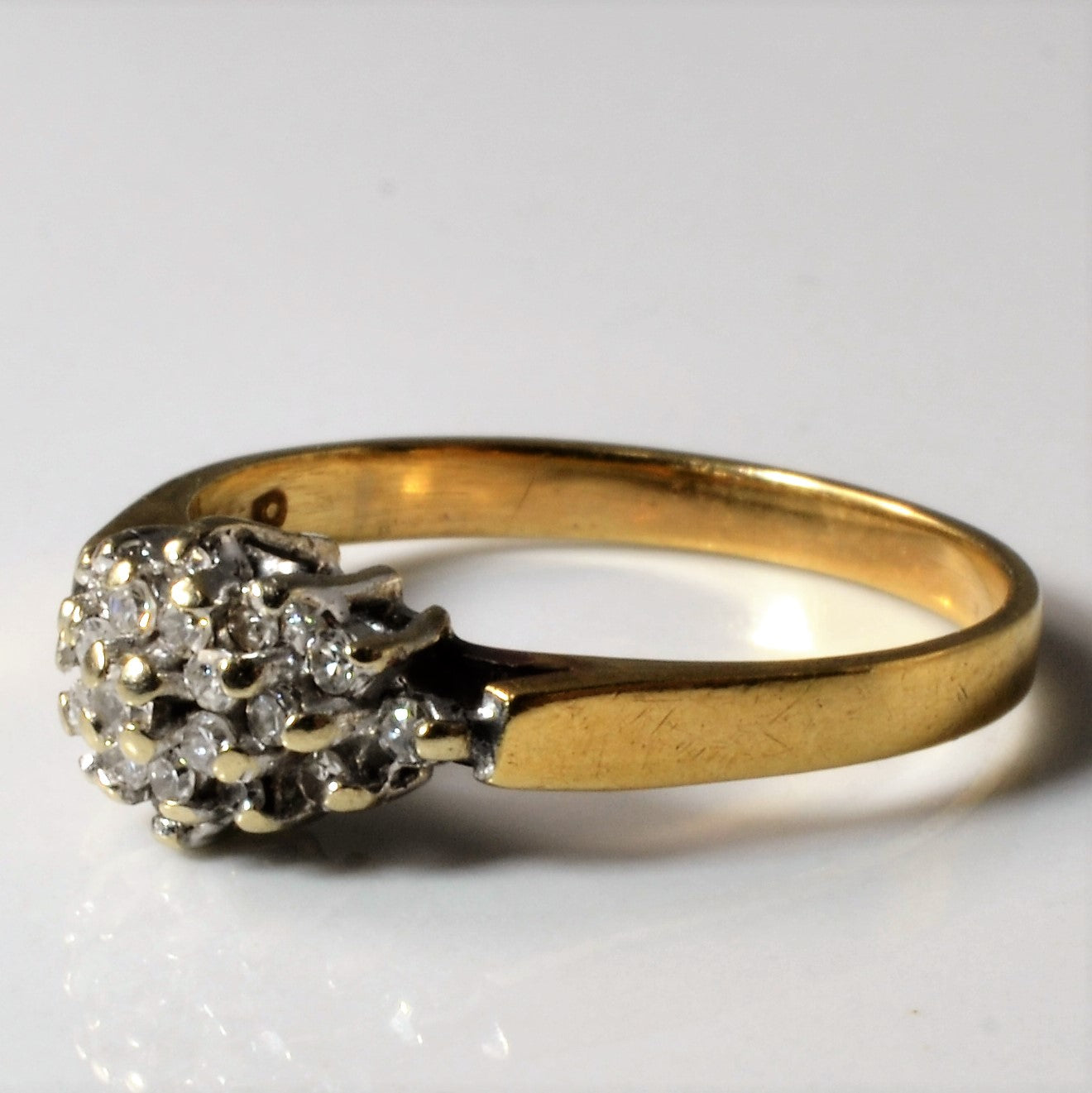 Diamond Cluster Ring | 0.18ctw | SZ 7 |