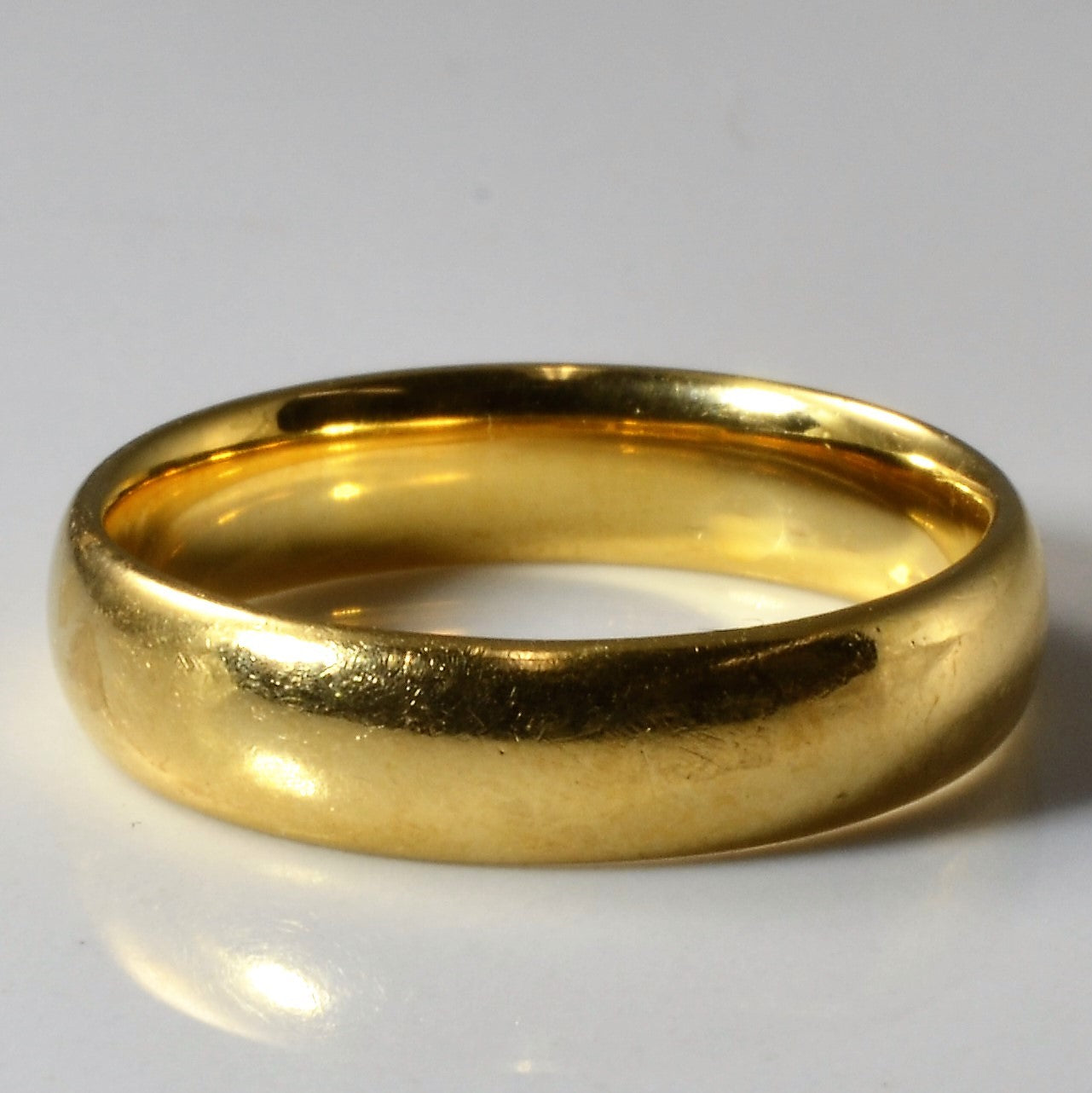 Alliance en or uni des années 1800 | Taille 8,5 |
