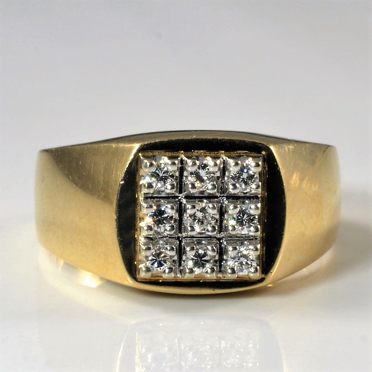 Cluster Set Diamond Ring | 0.23ctw | SZ 11.75 |
