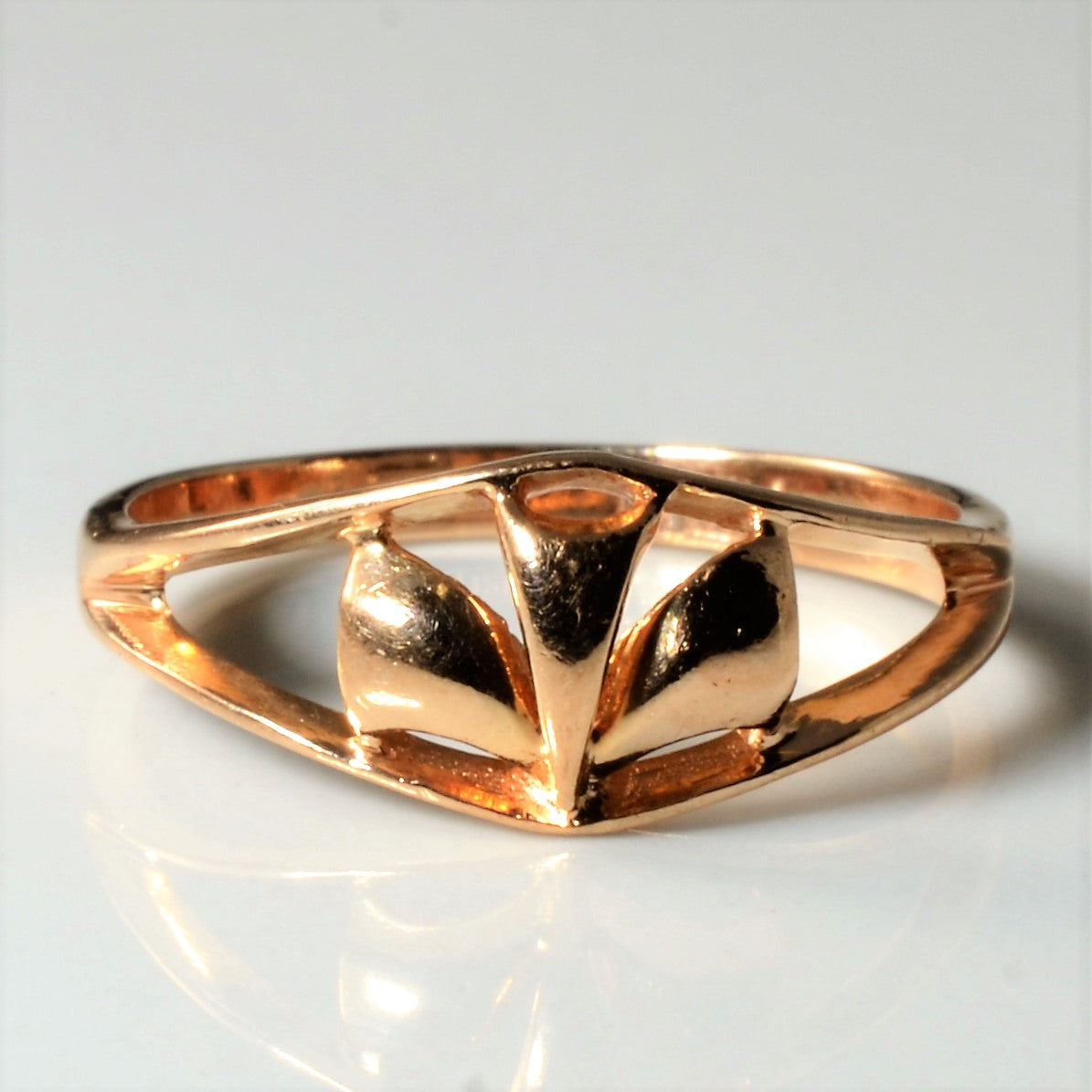 Rose Gold Open Work Ring | SZ 7.25 |