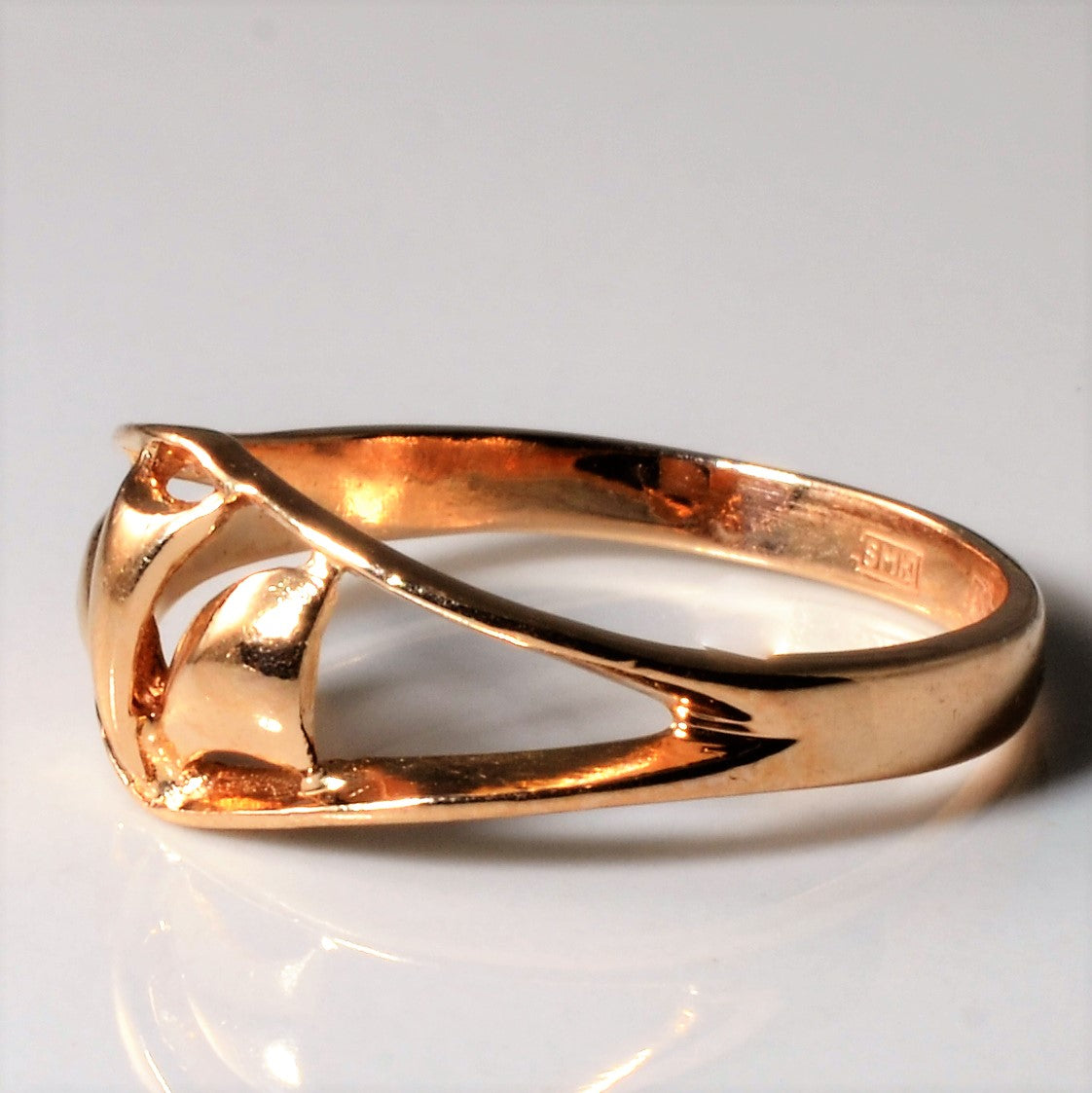 Rose Gold Open Work Ring | SZ 7.25 |