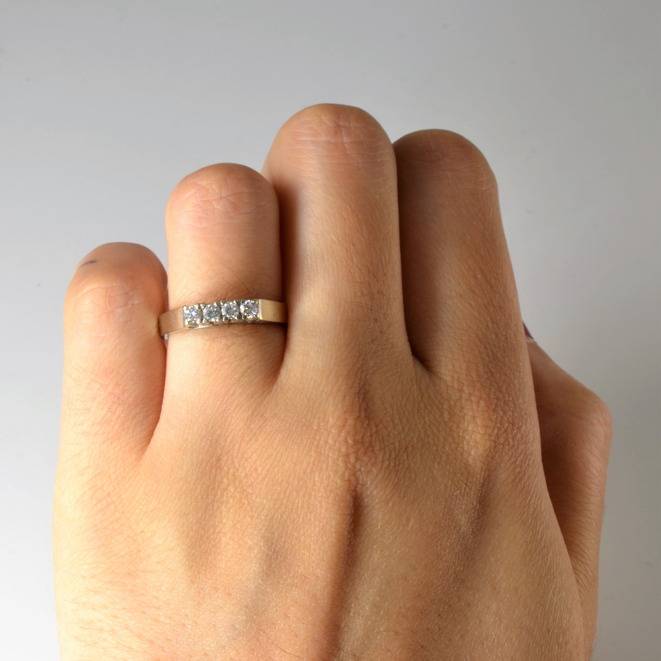 Four Stone Diamond Ring | 0.20ctw | SZ 5.75 |