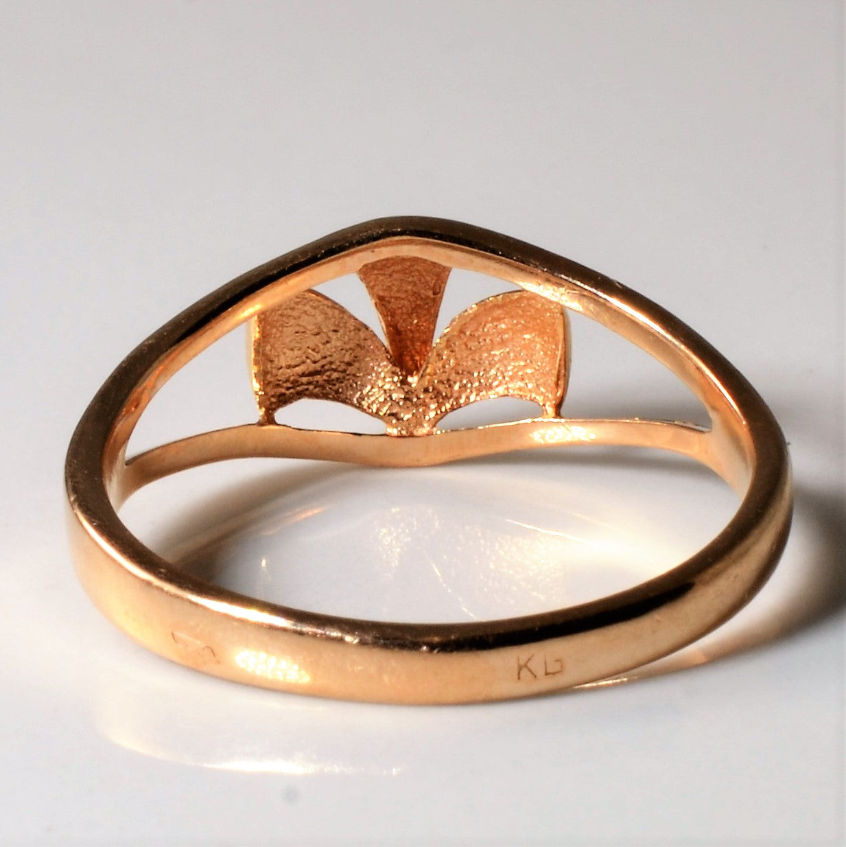 Rose Gold Open Work Ring | SZ 7.25 |