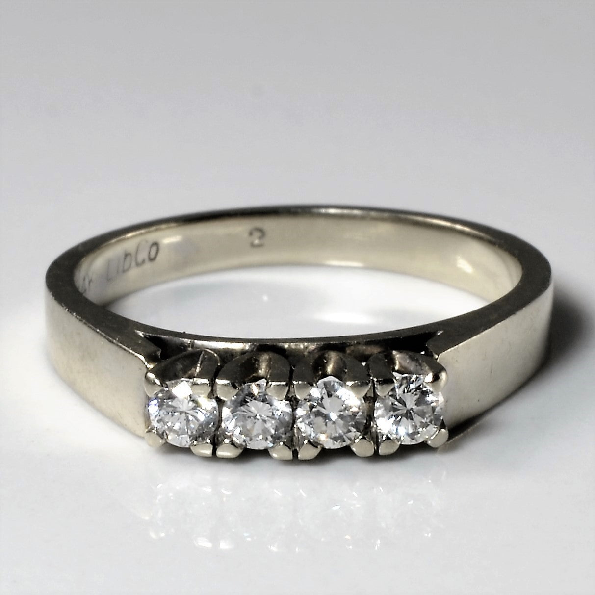 Four Stone Diamond Ring | 0.20ctw | SZ 5.75 |