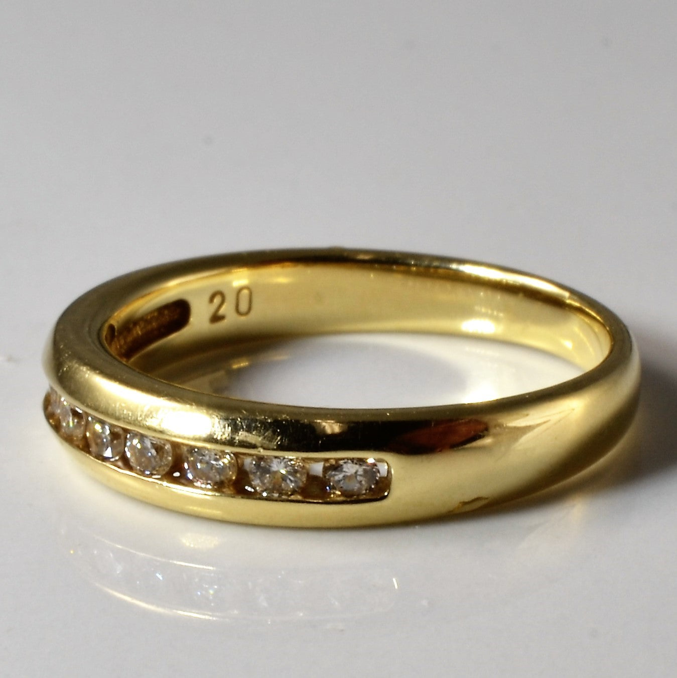 Channel Set Diamond Ring | 0.20ctw | SZ 6 |