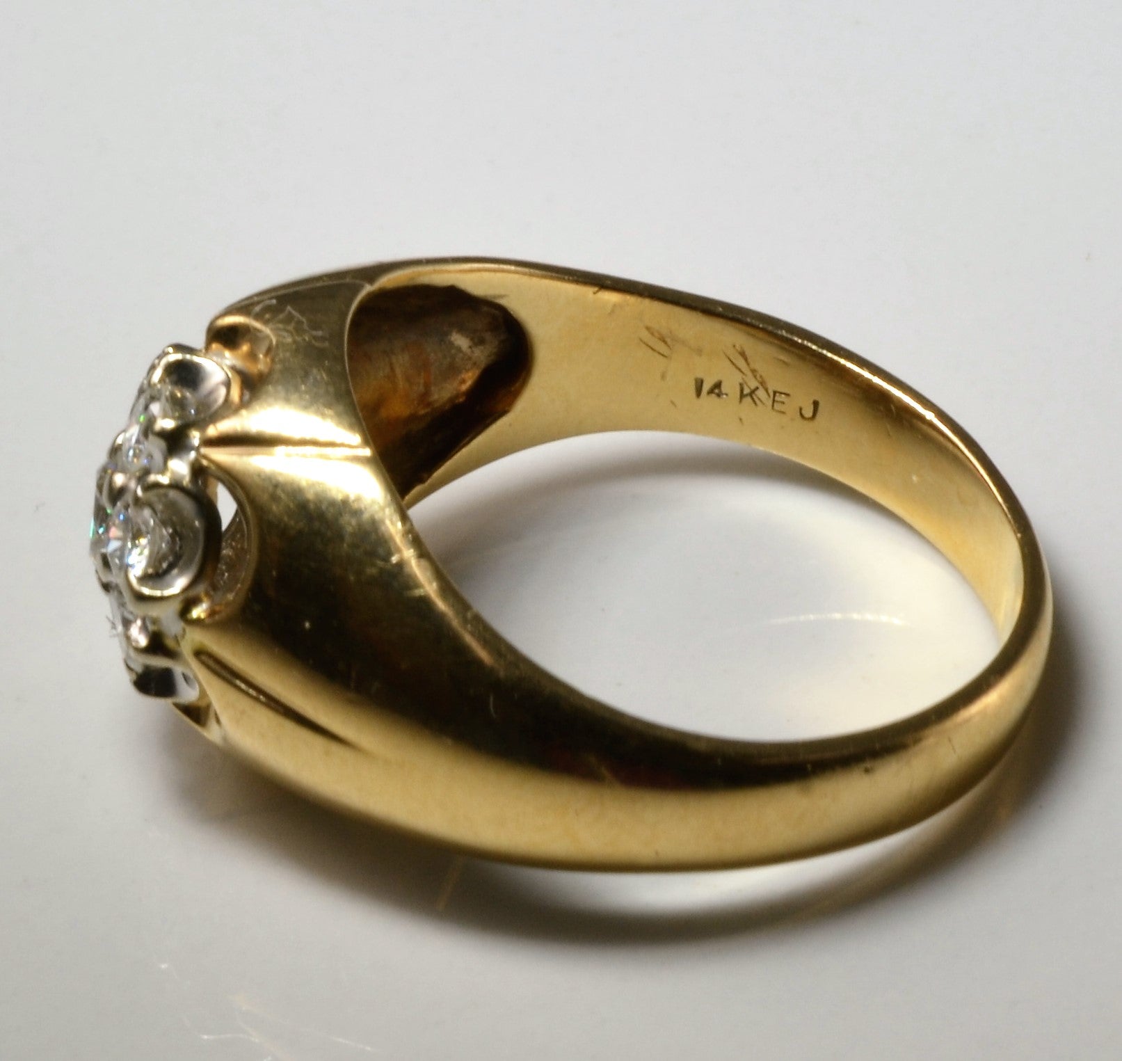 Cluster Set Diamond Dome Ring | 0.70ctw | SZ 11 |