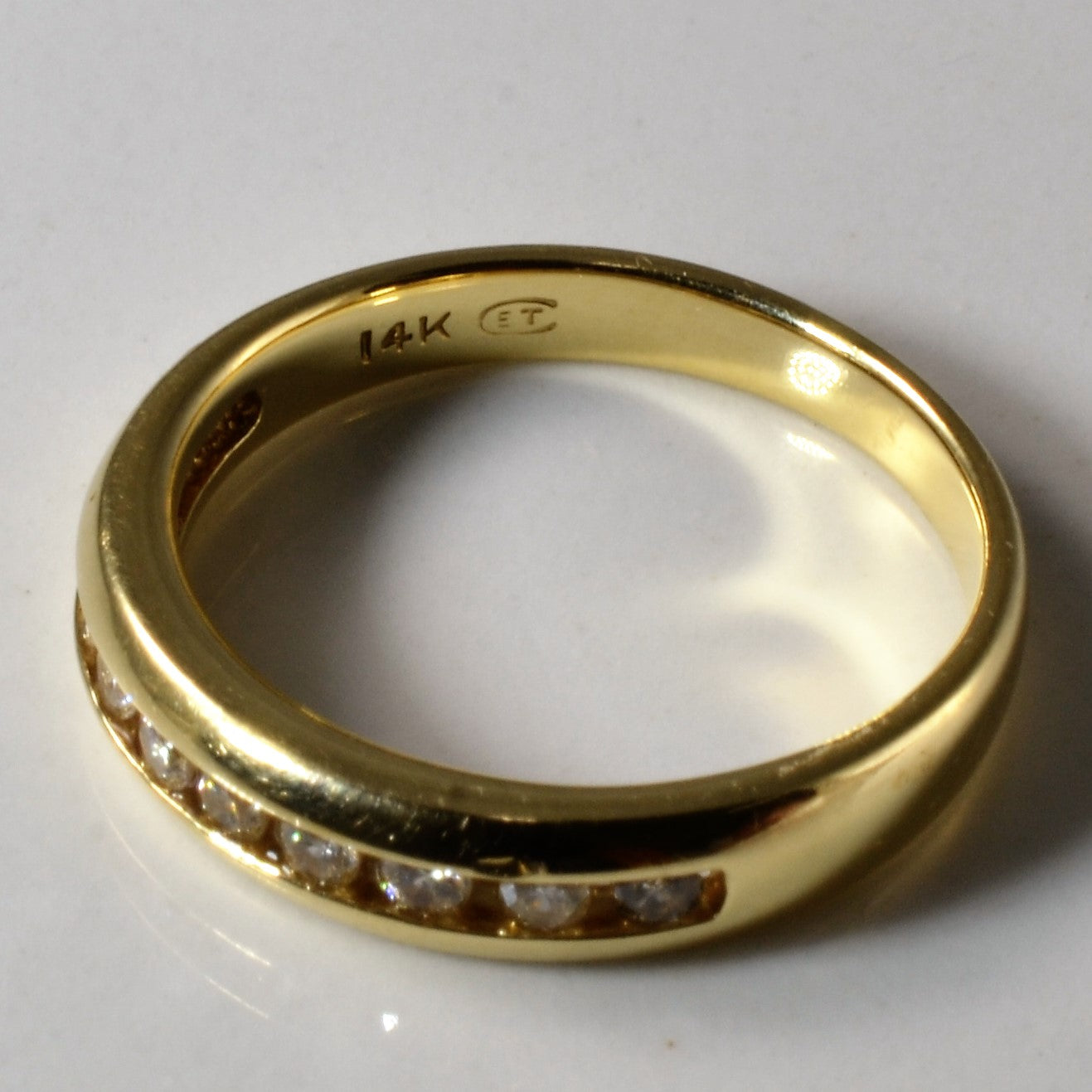 Channel Set Diamond Ring | 0.20ctw | SZ 6 |