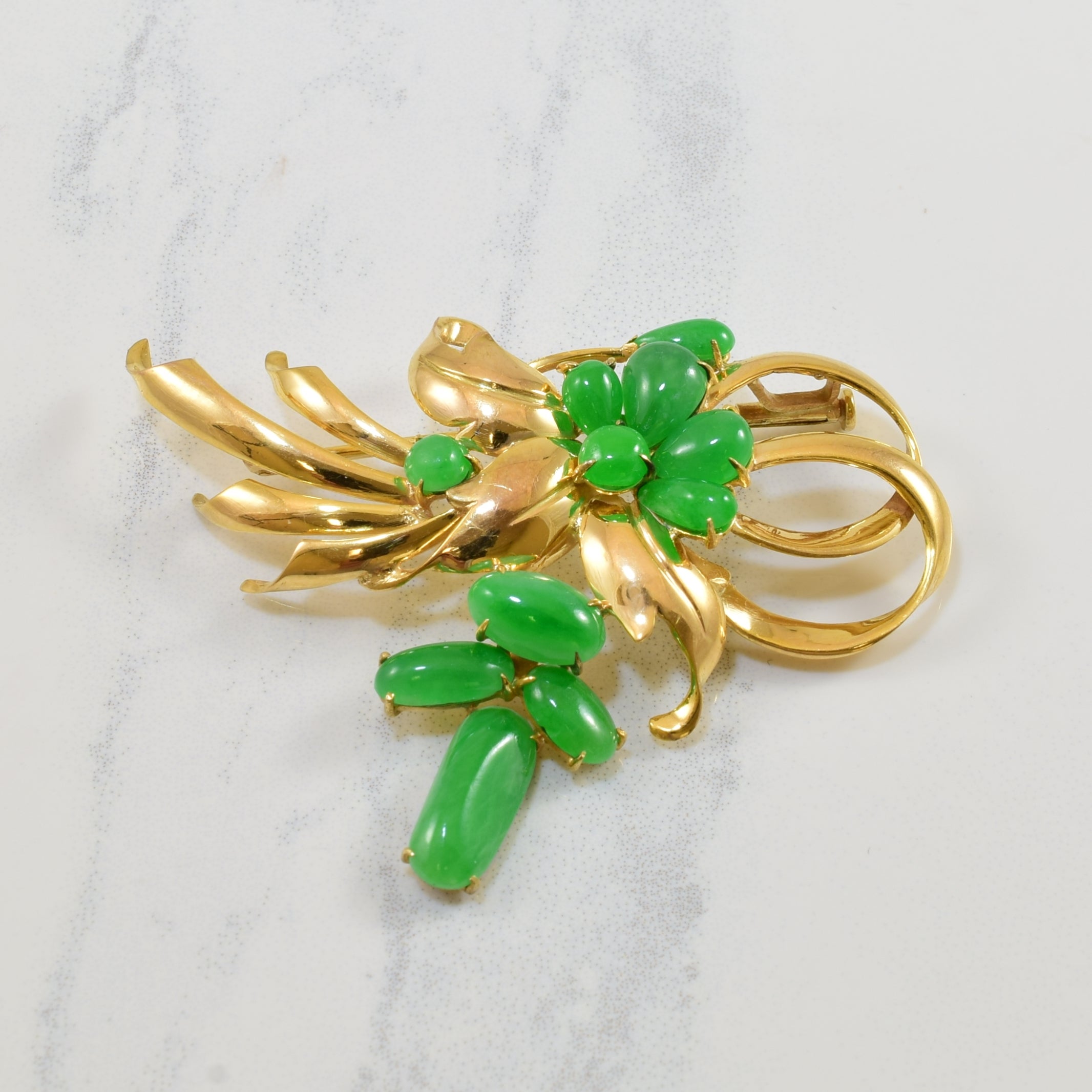 Jadeite Brooch | 7.00ctw |