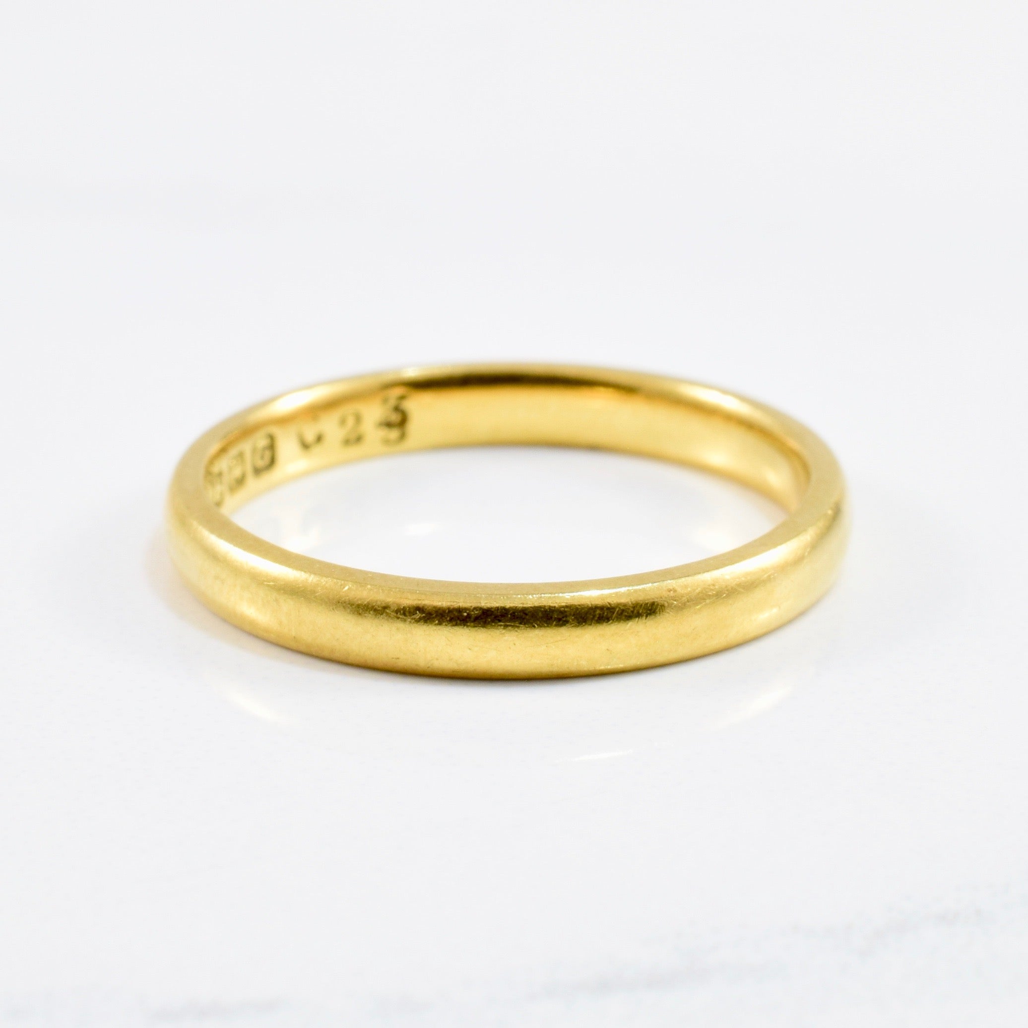 1931 Birmingham 18k Gold Band | SZ 6.25 |