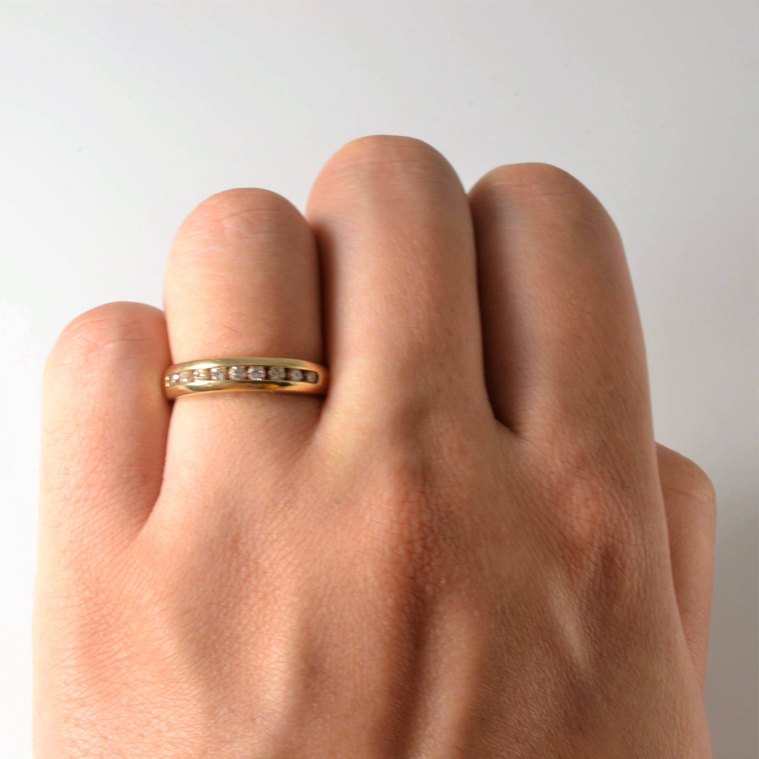Channel Set Diamond Ring | 0.20ctw | SZ 6 |