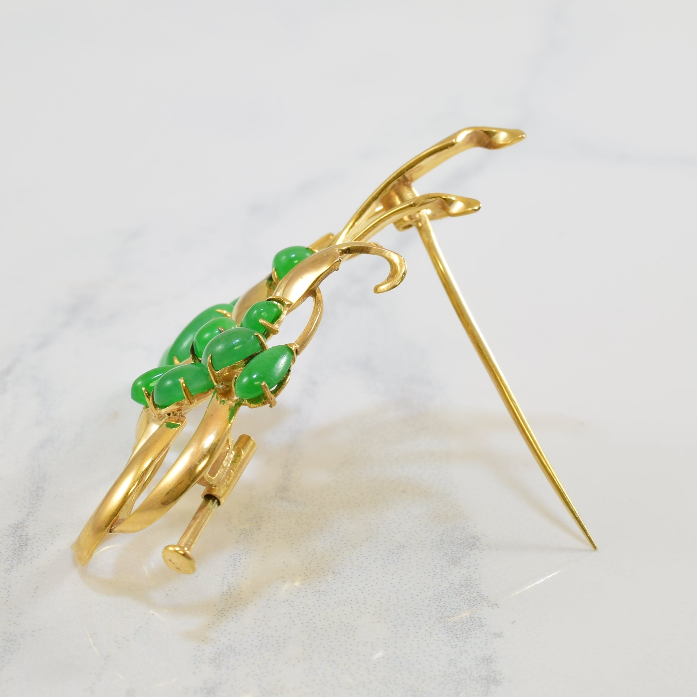 Jadeite Brooch | 7.00ctw |