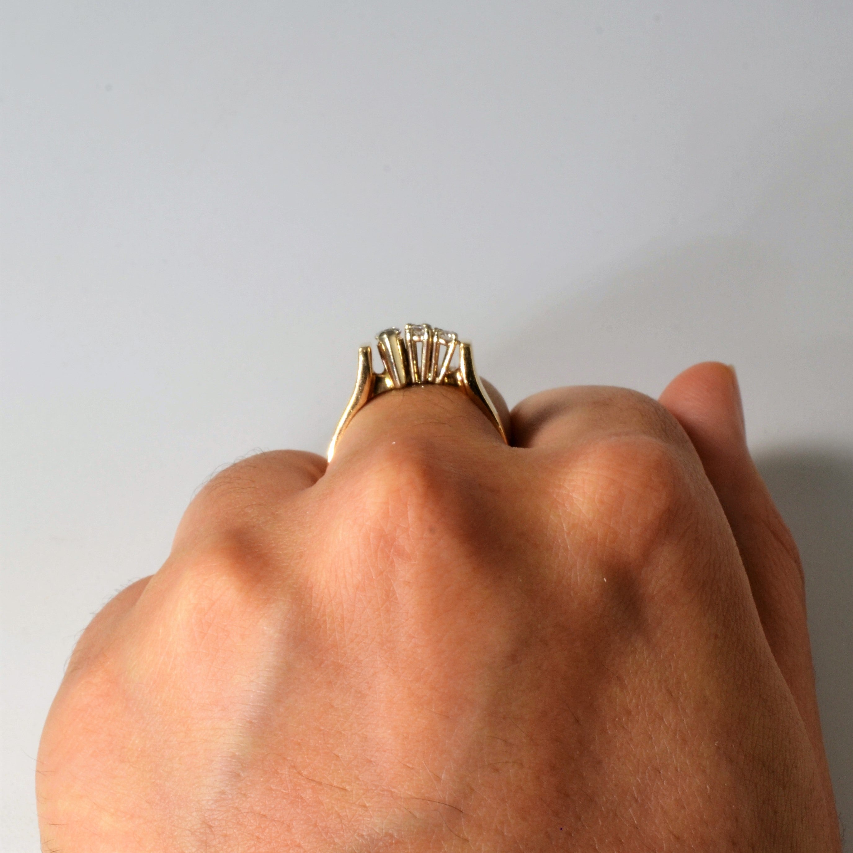 Mixed Cut Diamond Ring | 0.43ctw | SZ 6.5 |