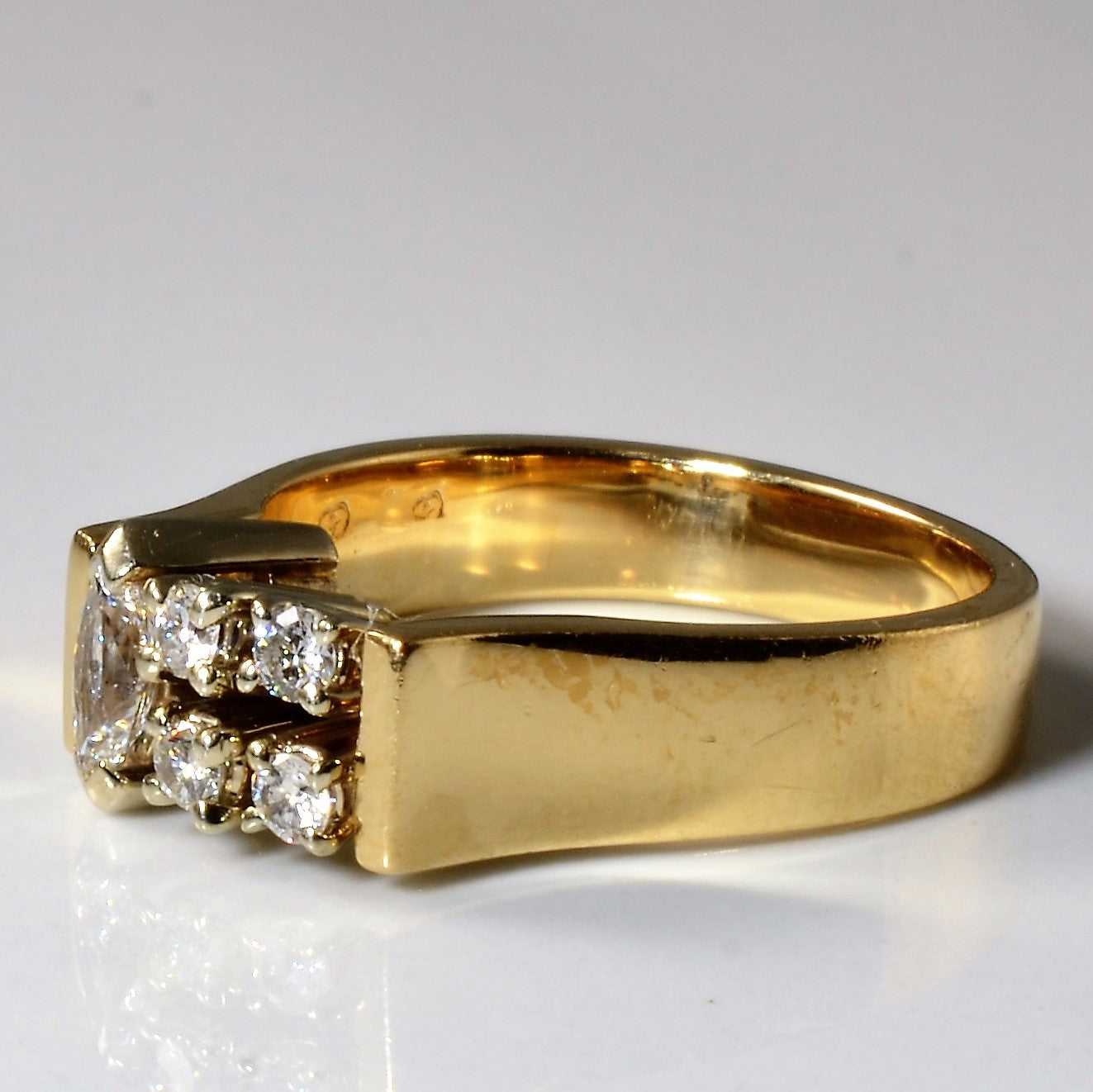 Mixed Cut Diamond Ring | 0.43ctw | SZ 6.5 |