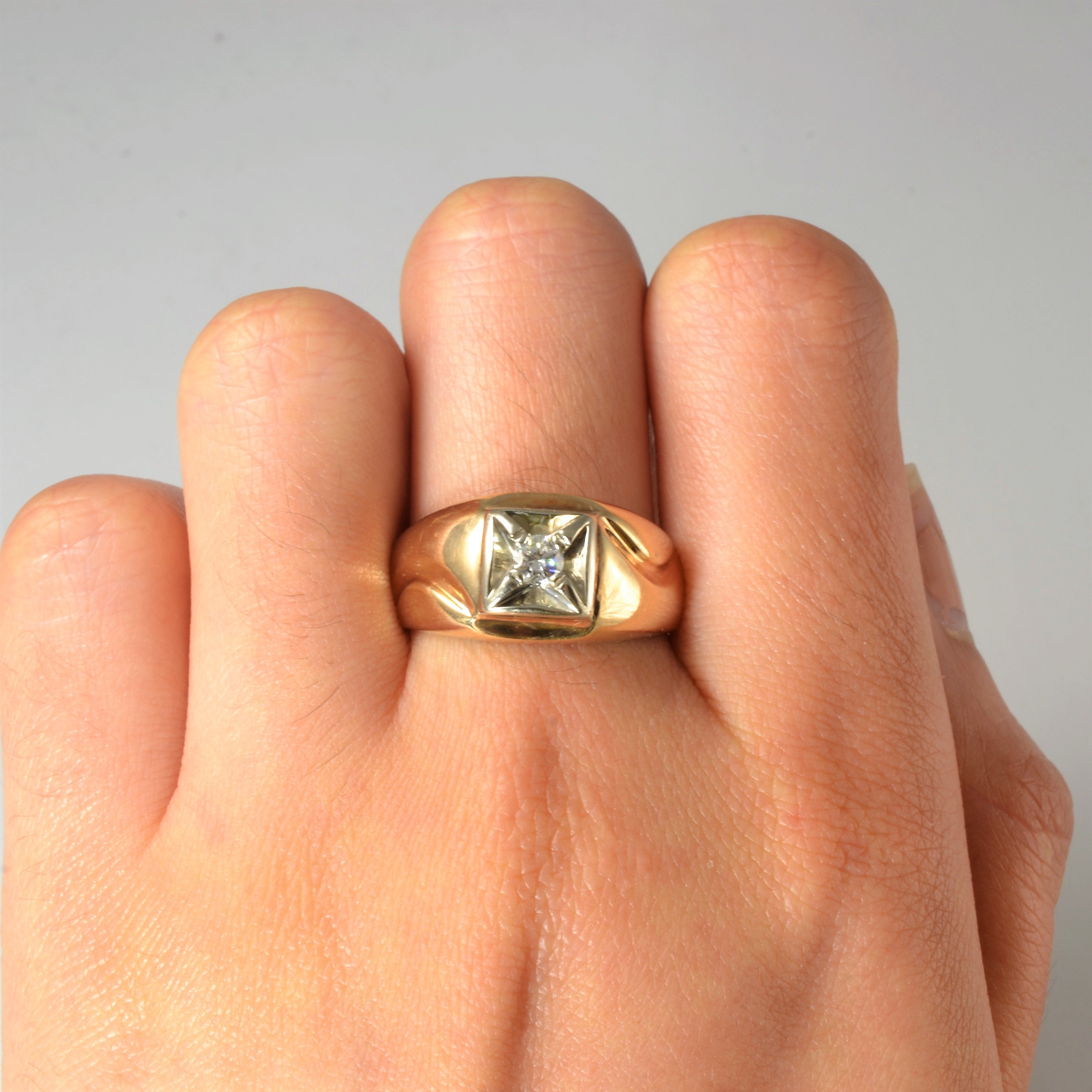 Unisex Diamond Ring | 0.20ct | SZ 9.25 |