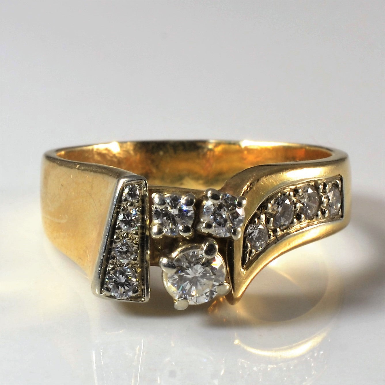 High Set Diamond Ring | 0.46ctw | SZ 7.25 |