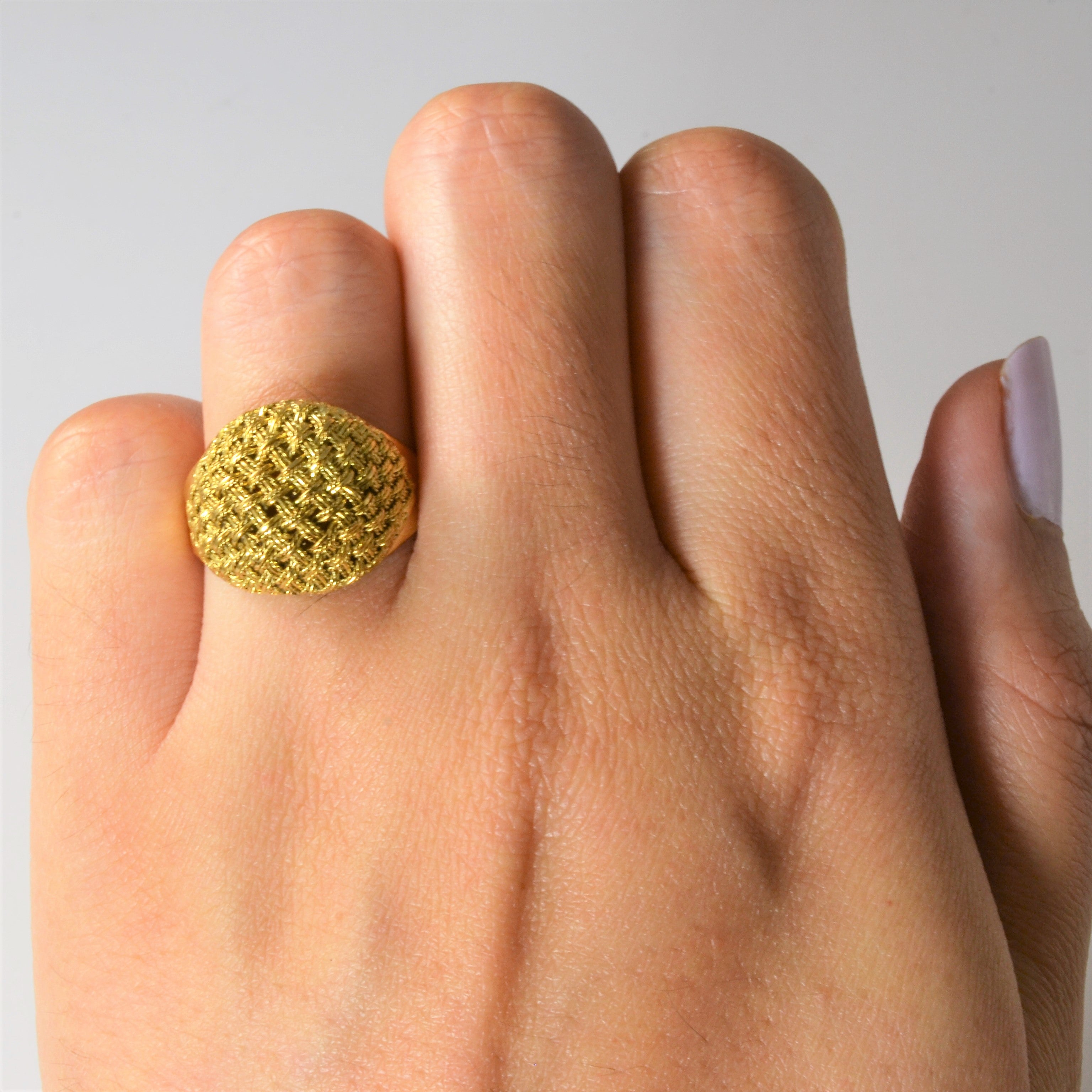 Woven Dome Ring | SZ 7 |