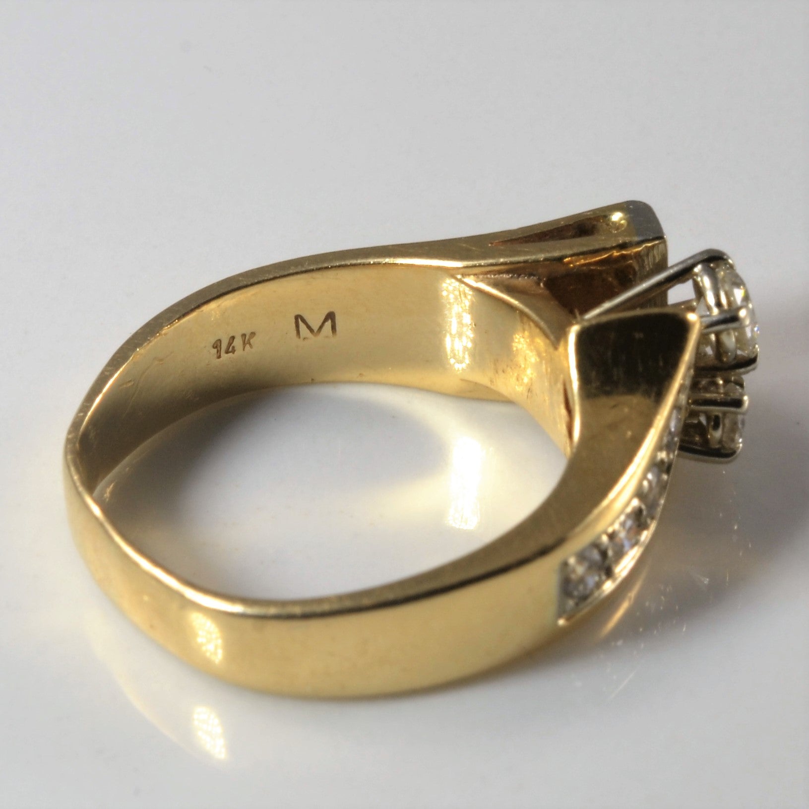 High Set Diamond Ring | 0.46ctw | SZ 7.25 |