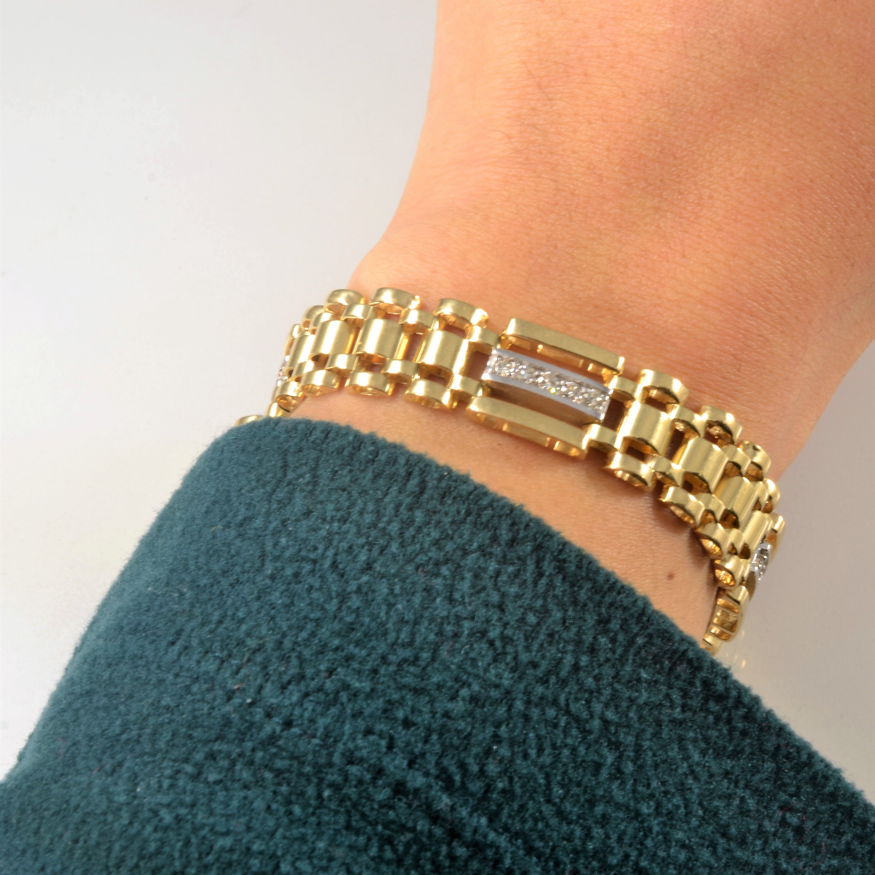 Diamond Chain Bracelet | 0.50ctw | 8" |