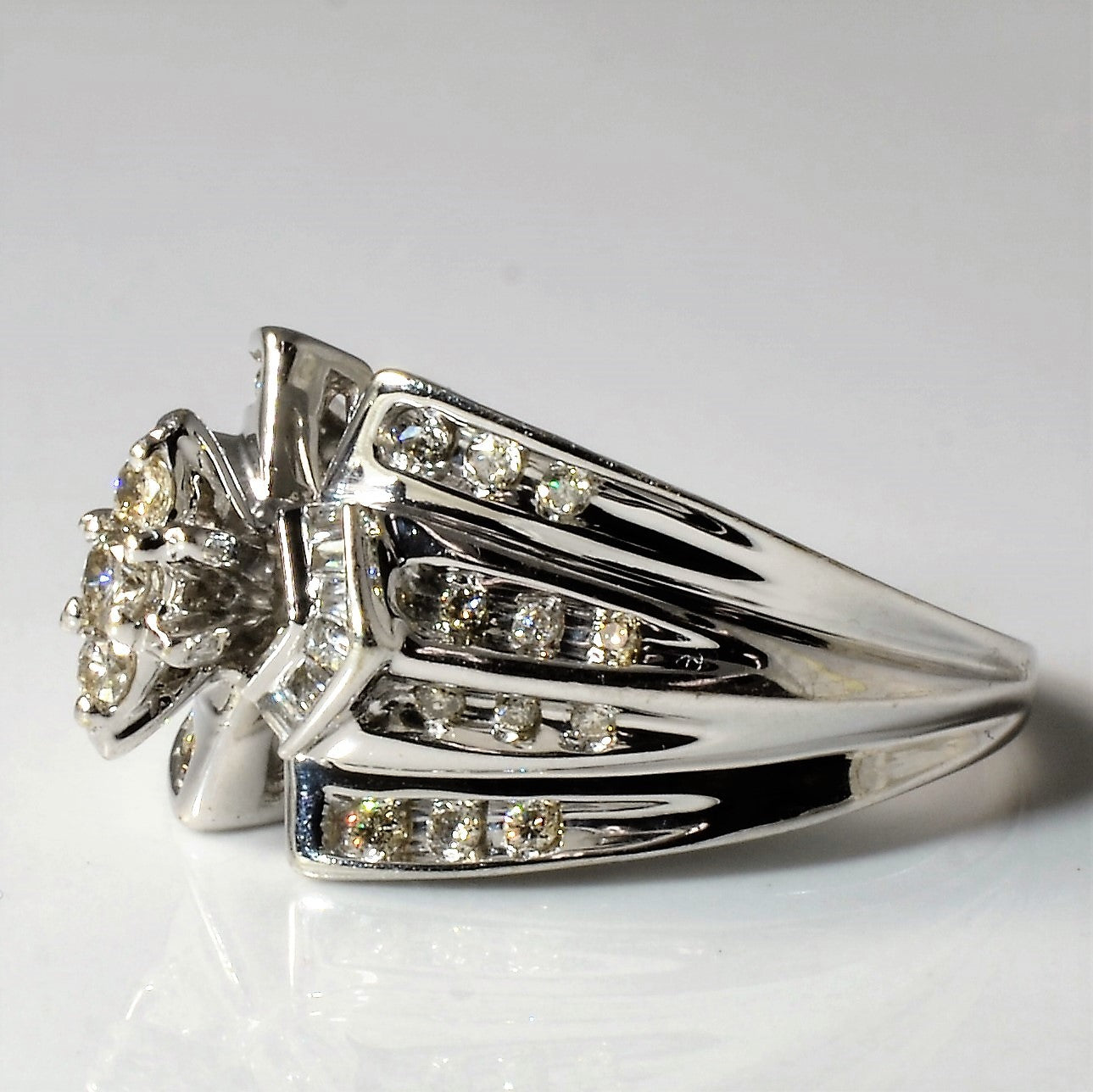 Channel Set Multi Diamond Ring | 0.40ctw | SZ 7 |