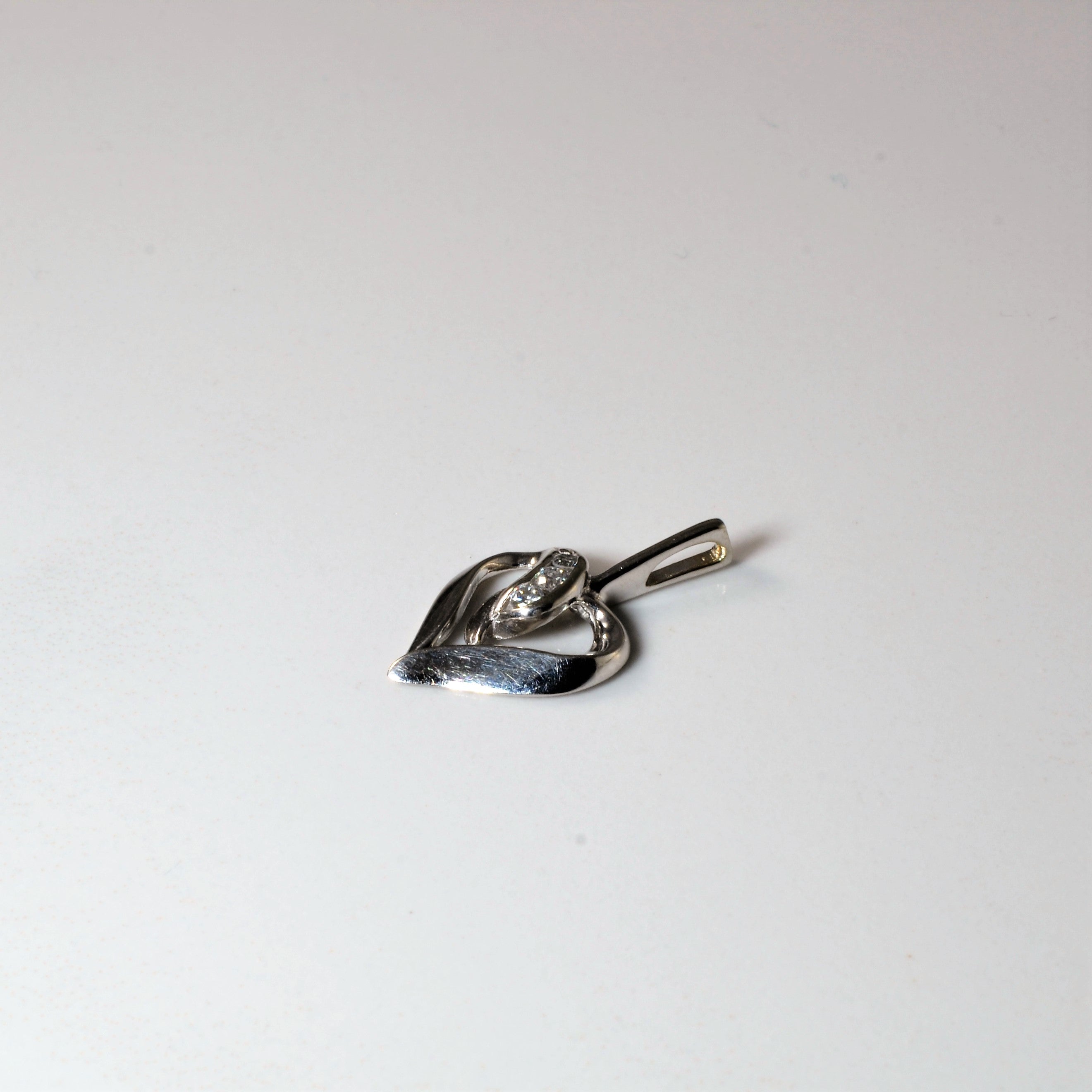 Diamond Heart Pendant | 0.075ctw |