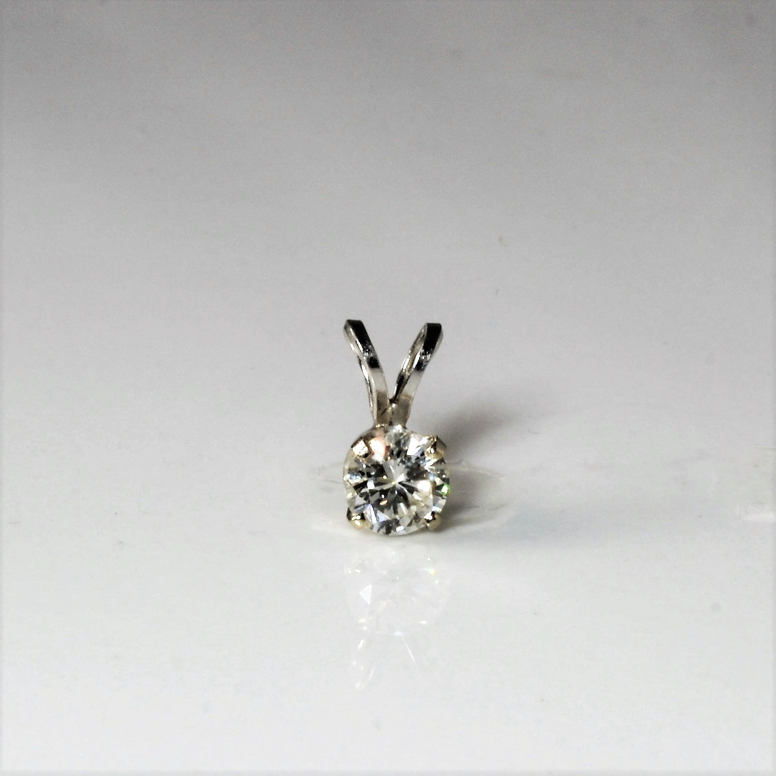 Pendentif Diamant Solitaire | 0,40 ct |