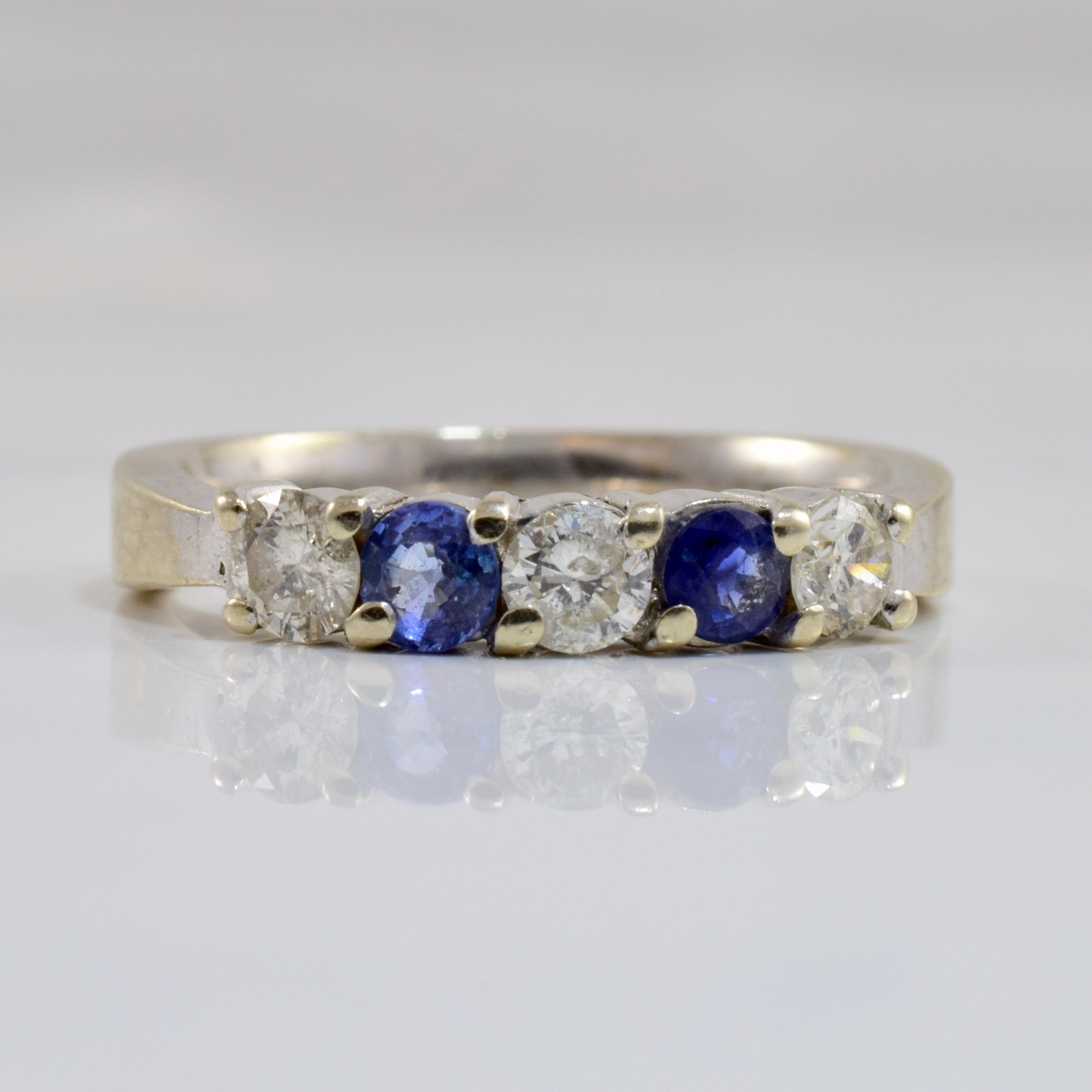 Sapphire and Diamond Ring | 0.46 ctw SZ 7.25 |