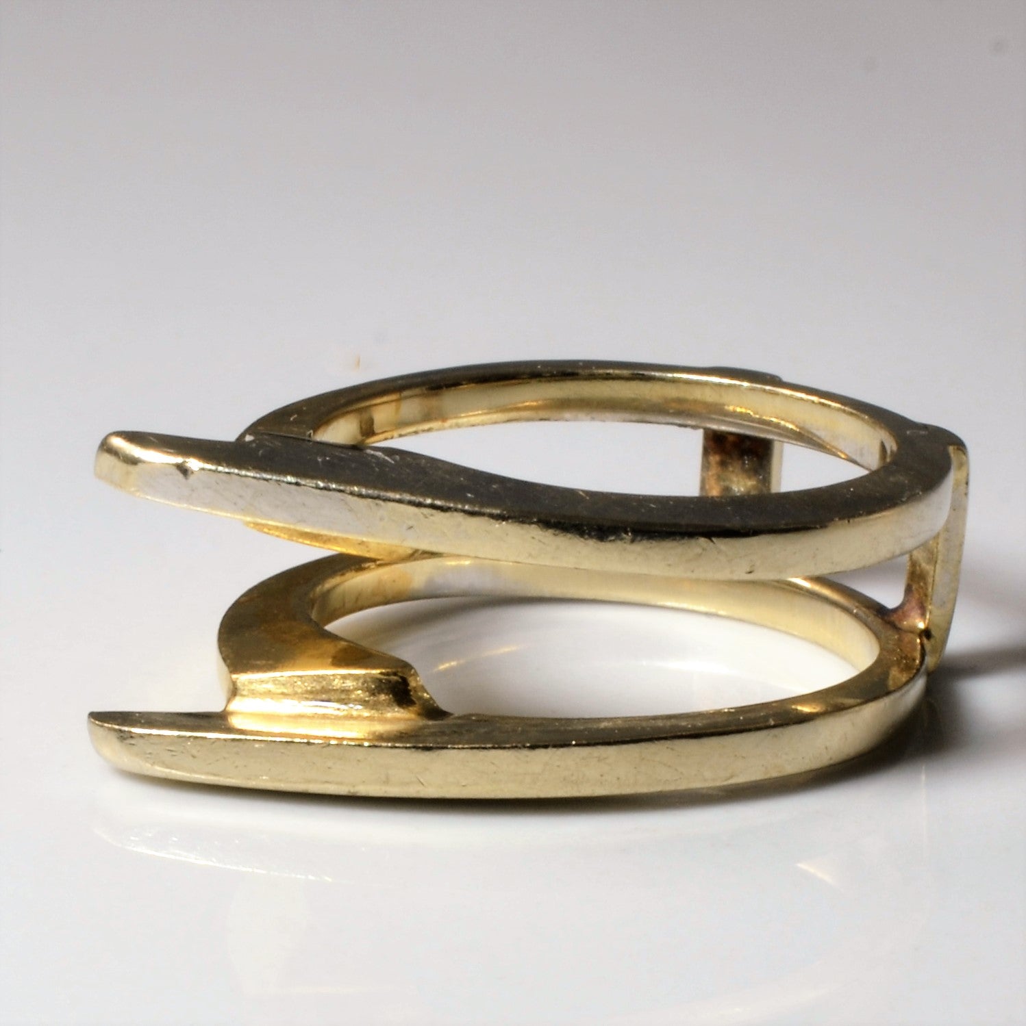 Unique Bypass Two Tone Ring Enhancer | SZ 5.75 |