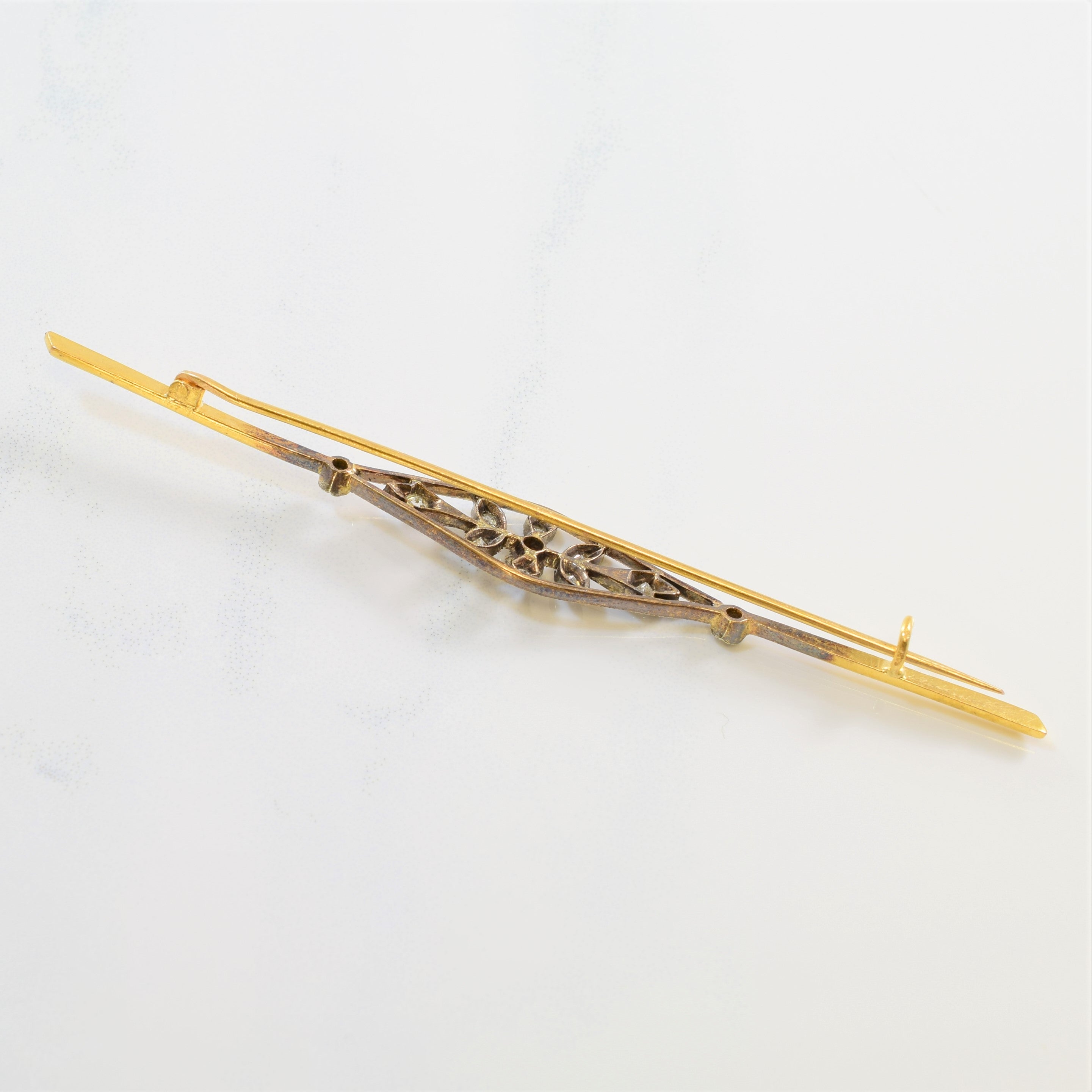 Edwardian Diamond Brooch | 0.25 ctw |