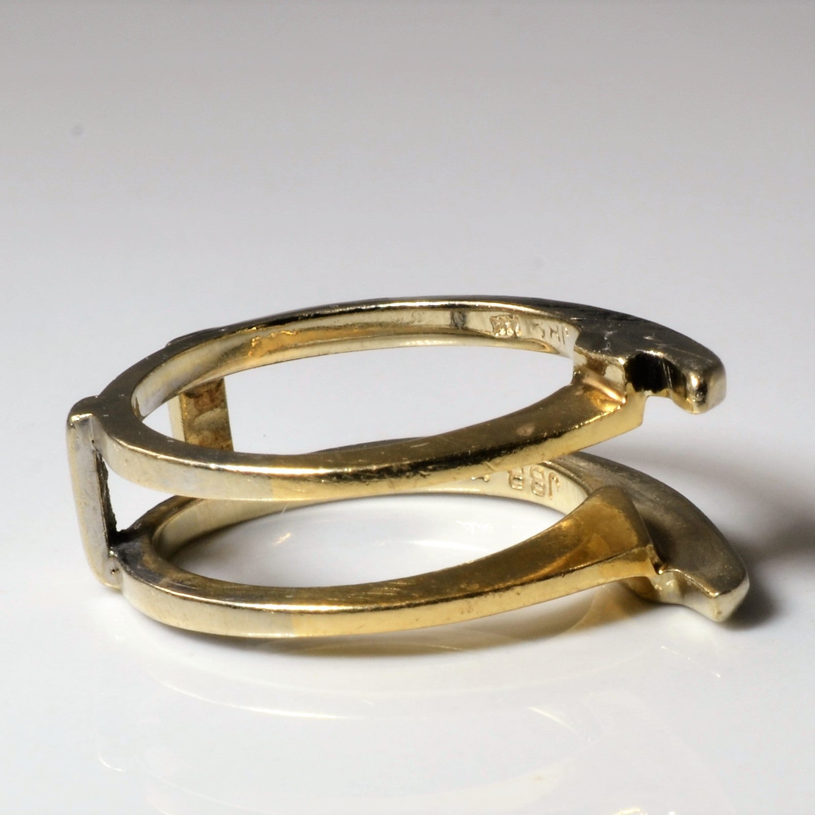Unique Bypass Two Tone Ring Enhancer | SZ 5.75 |