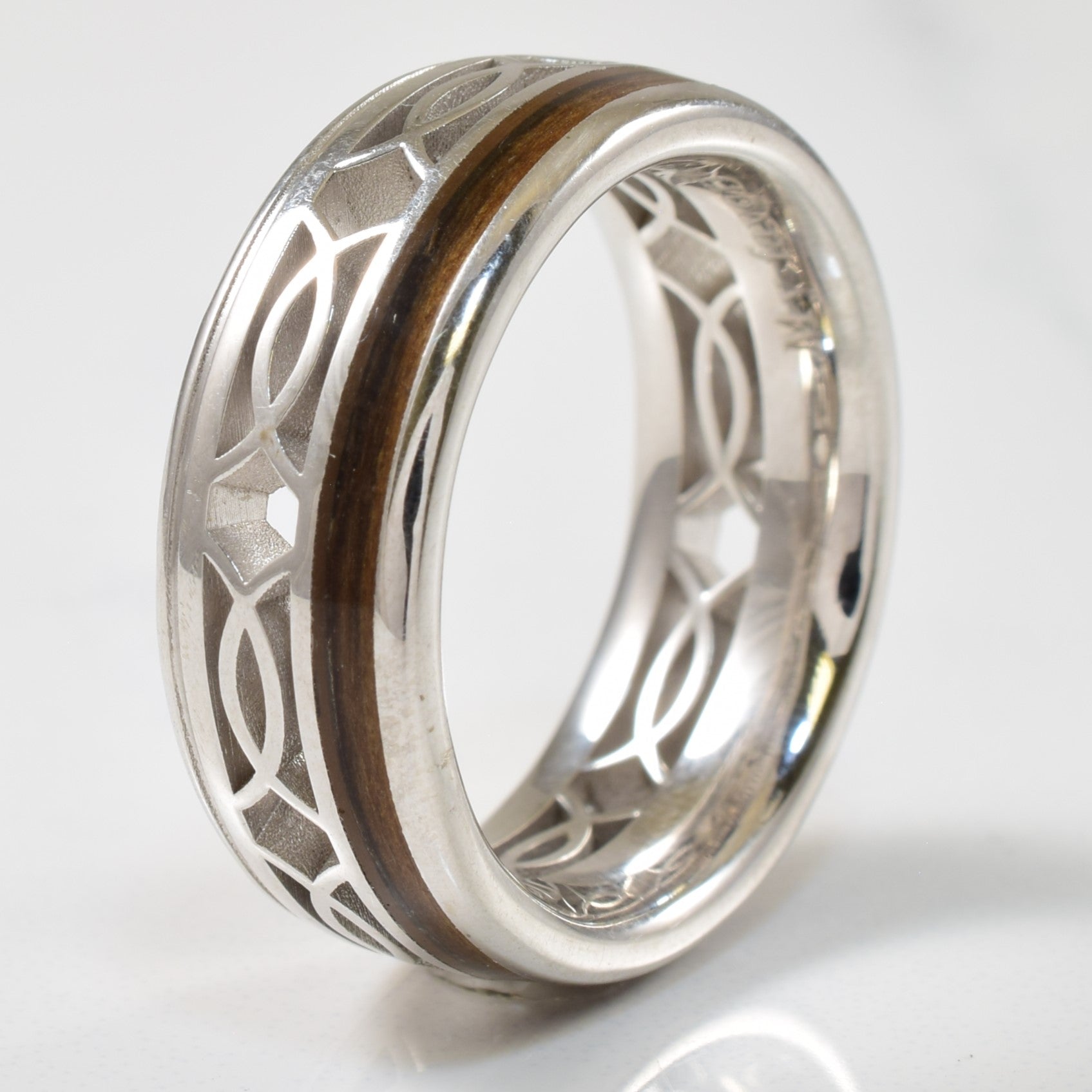 Glamira' Walnut Wood Confident Band | SZ 9.25 |