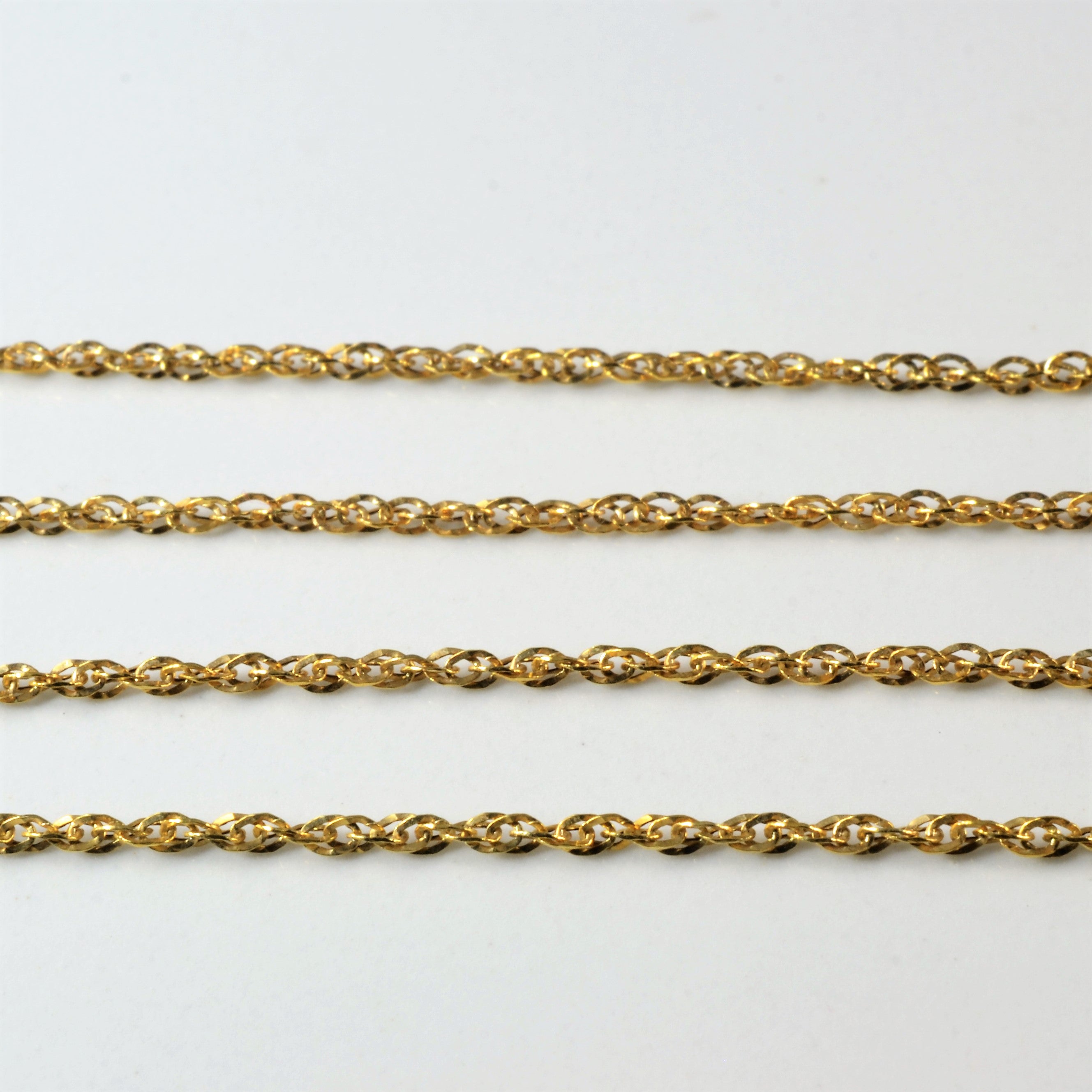 Channel Diamond Necklace | 0.20ctw | 18" |