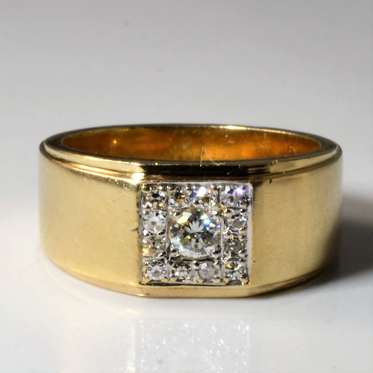 Cluster Set Diamond Ring | 0.35ctw | SZ 8.75 |