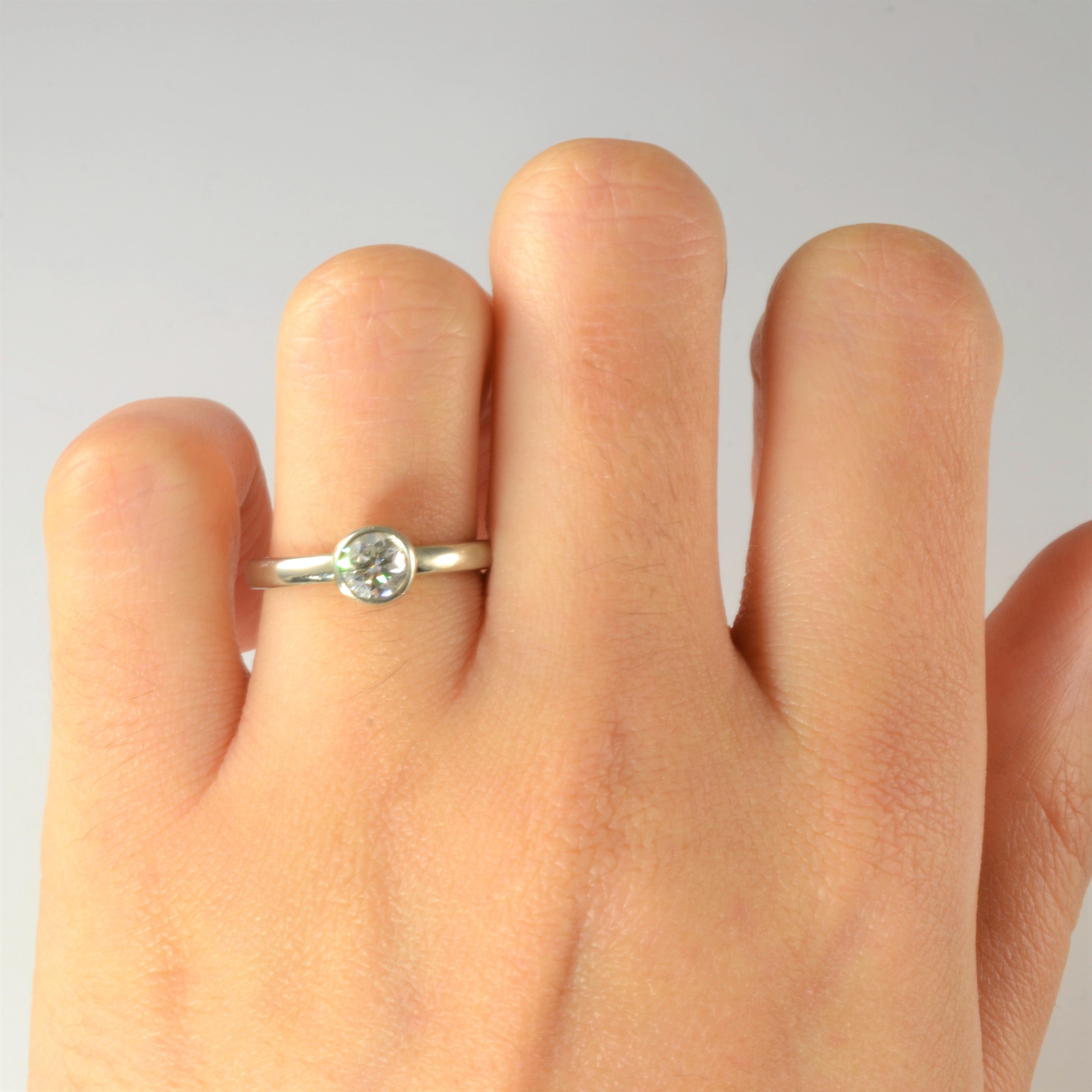 Spence Diamonds' Bezel Set Solitaire Diamond Ring | 0.51ct | SZ 5.5 |