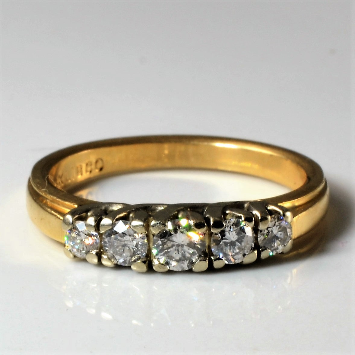 Five Stone Diamond Ring | 0.43ctw | SZ 7 |