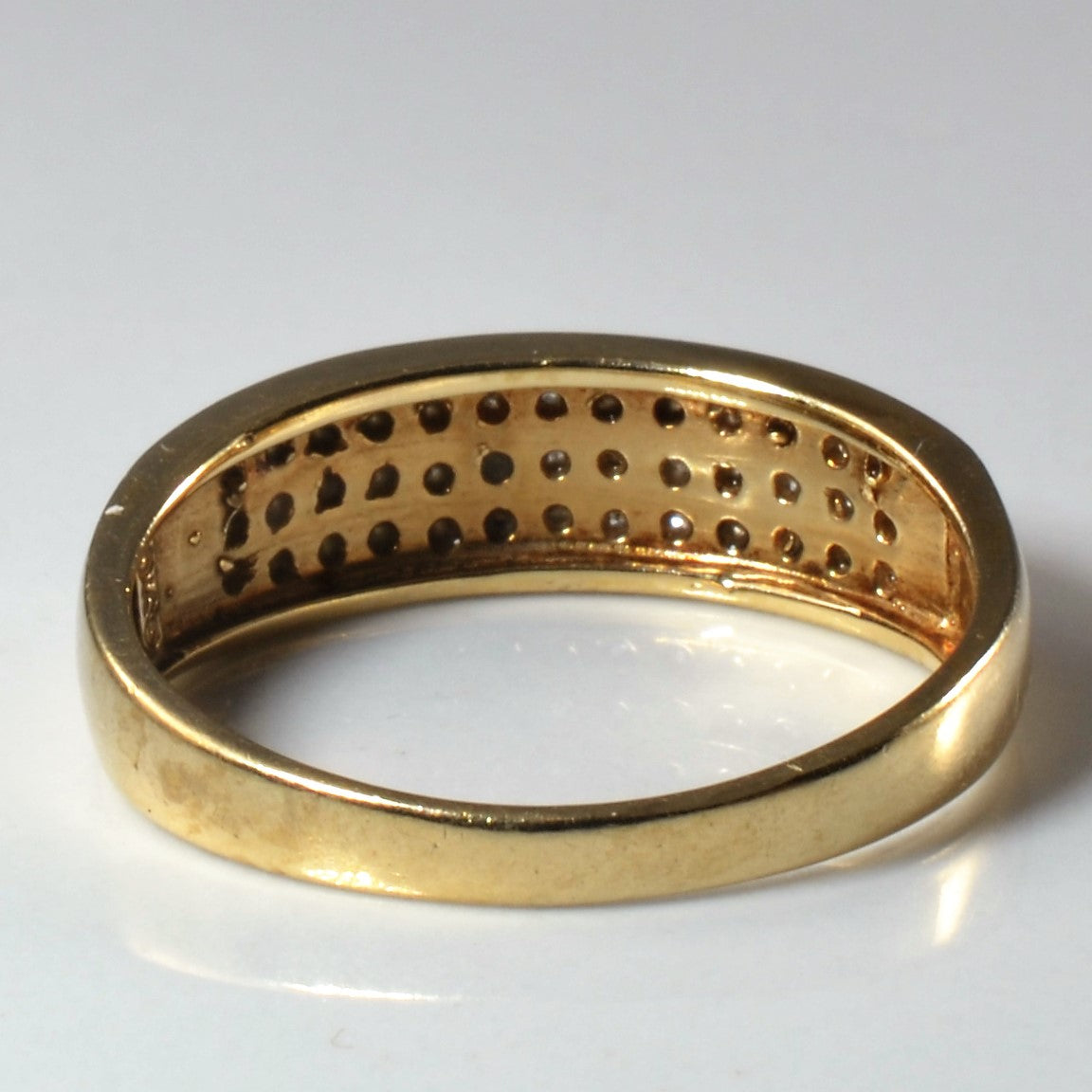 Triple Row Pave Band | 0.24ctw | SZ 7 |