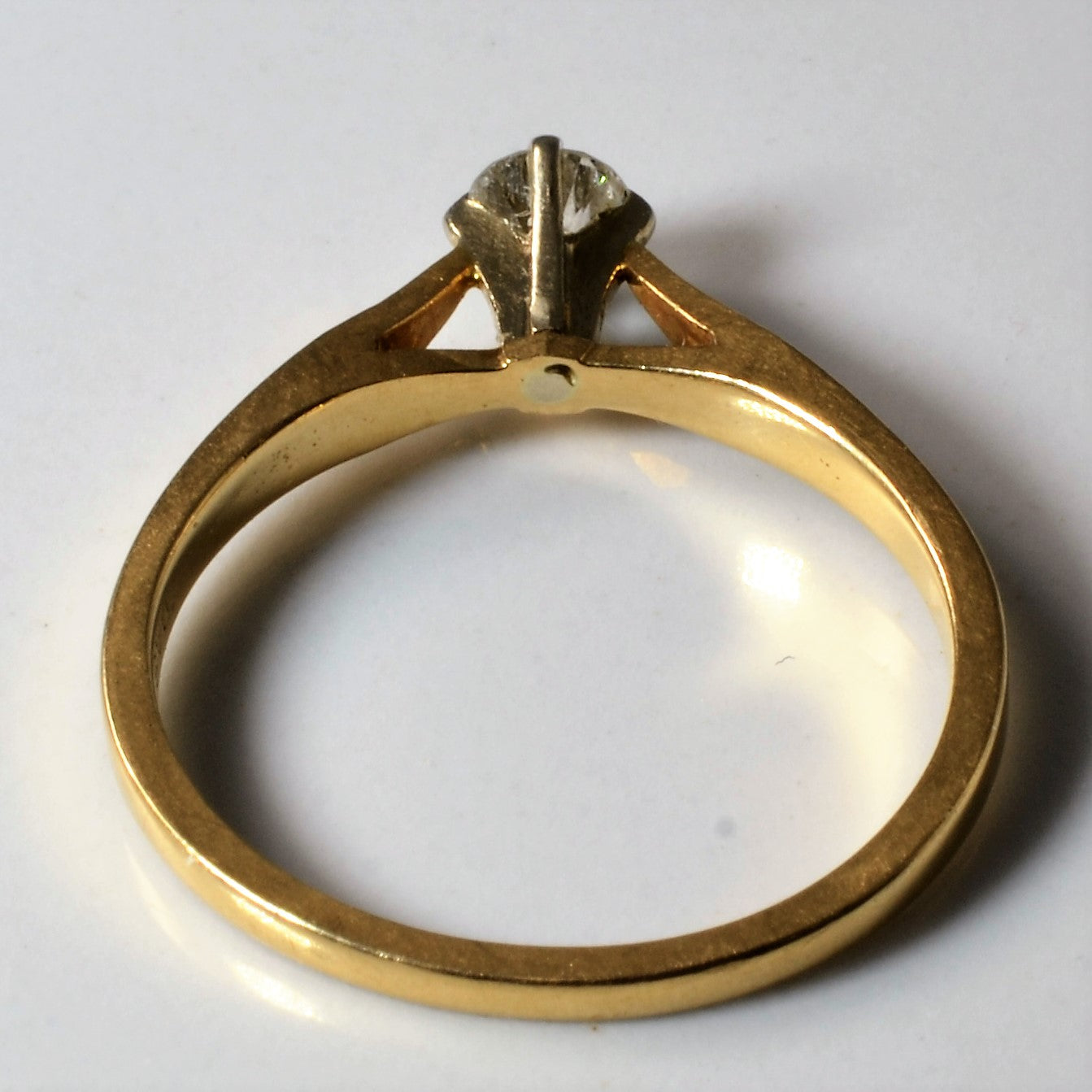 Solitaire Diamond Ring | 0.24ct | SZ 7.75 |