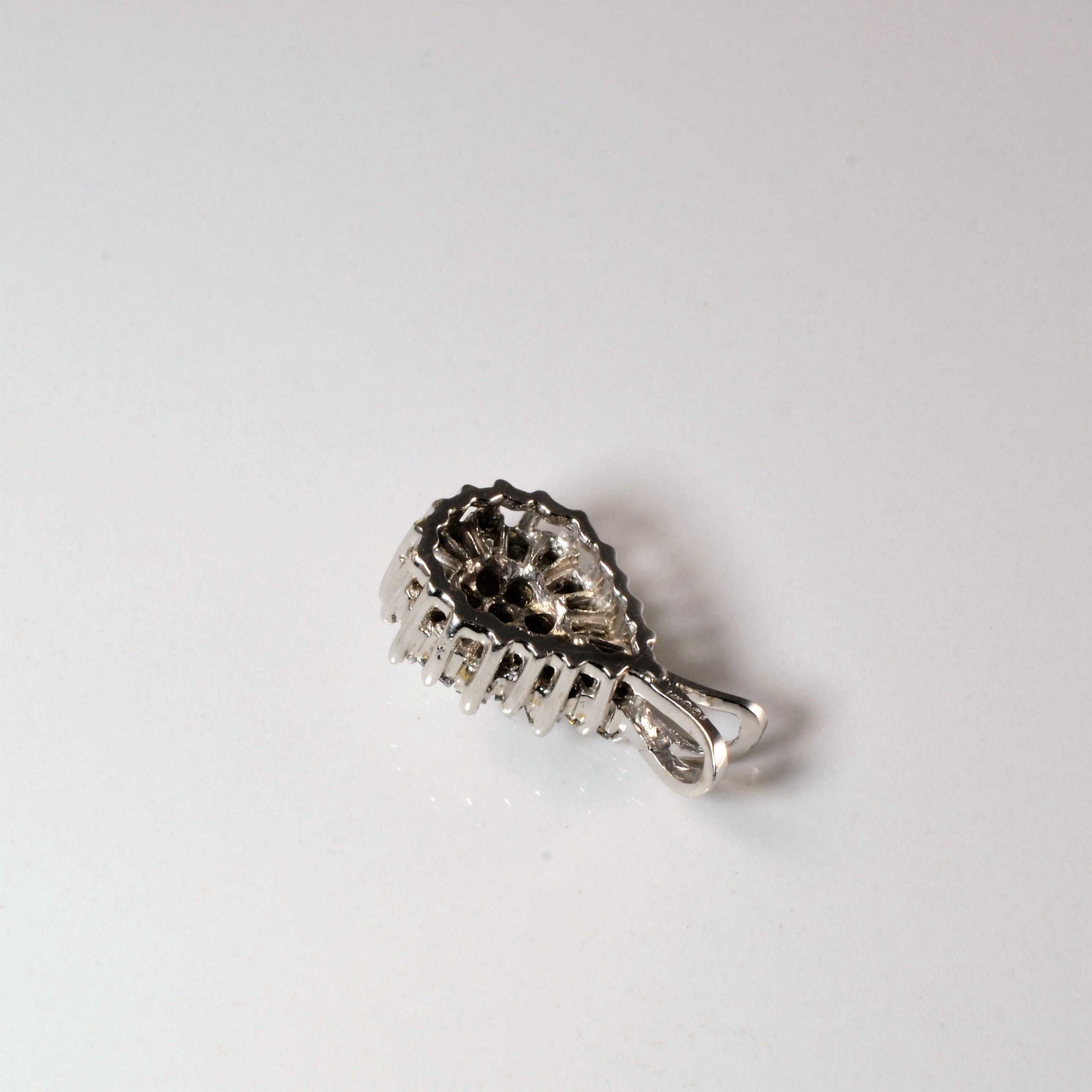 Mixed Cut Diamond Drop Pendant | 0.66ctw |